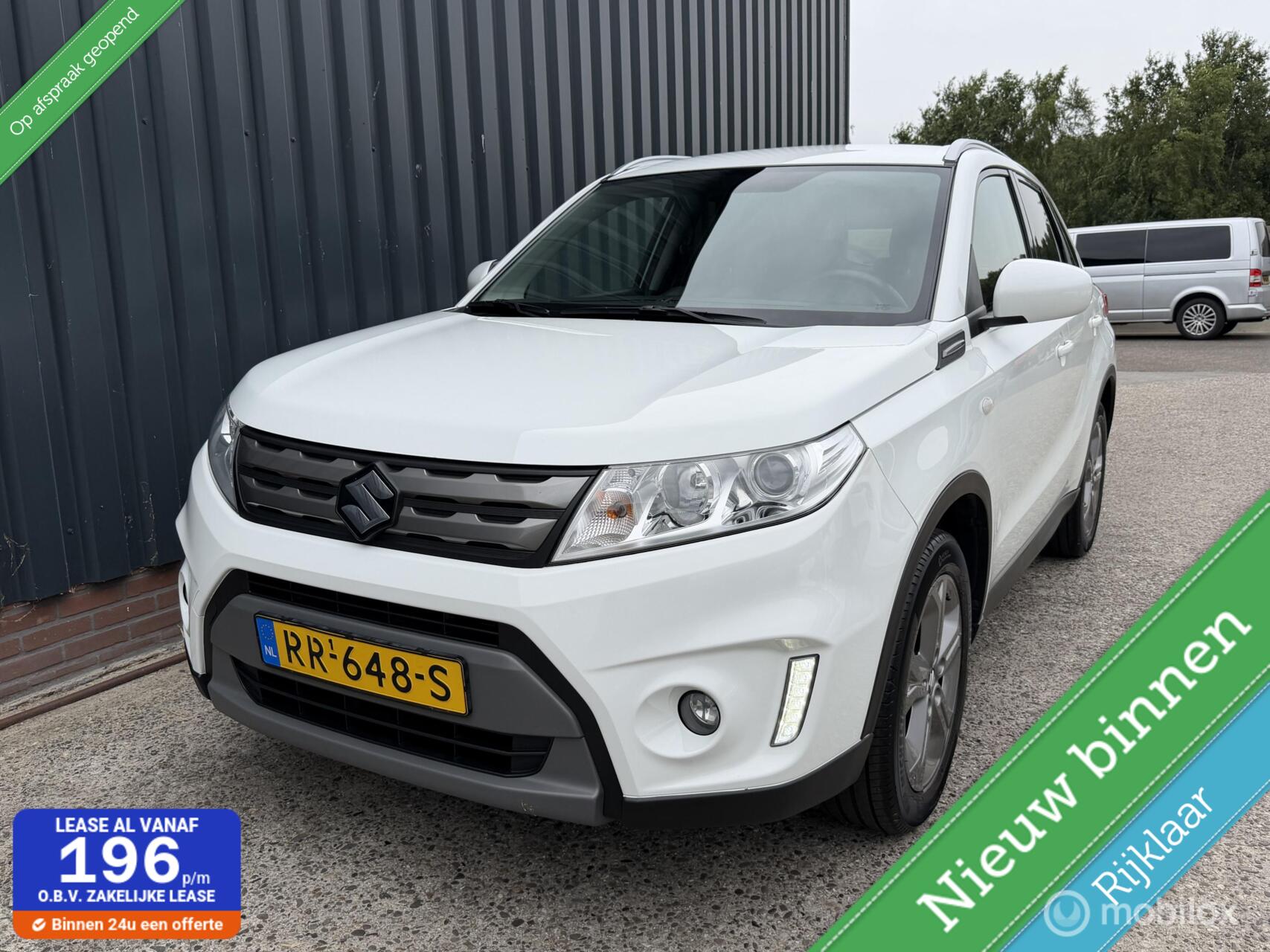 Suzuki Vitara 1.6 Exclusive 1E EIG / DEALER OH. / CLIMA / CRUISE / CAMERA / NAP 2018 - voorkant