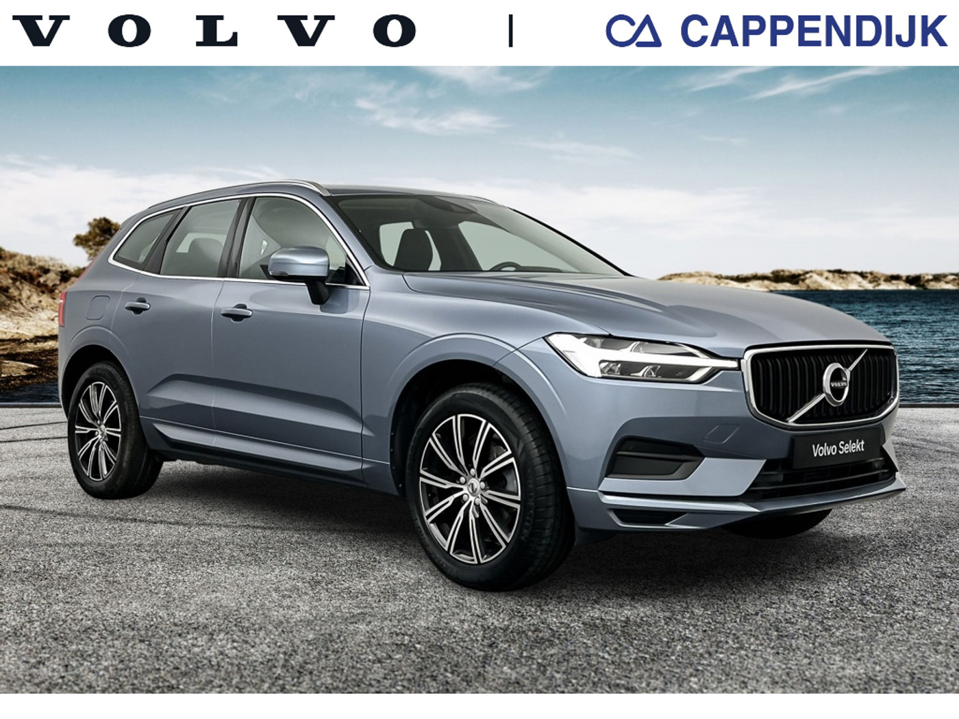 Volvo Xc60 T5 253PK Momentum| Adap.Cruise| Leder| Trekhaak| Stoel.verw| 2019 - voorkant