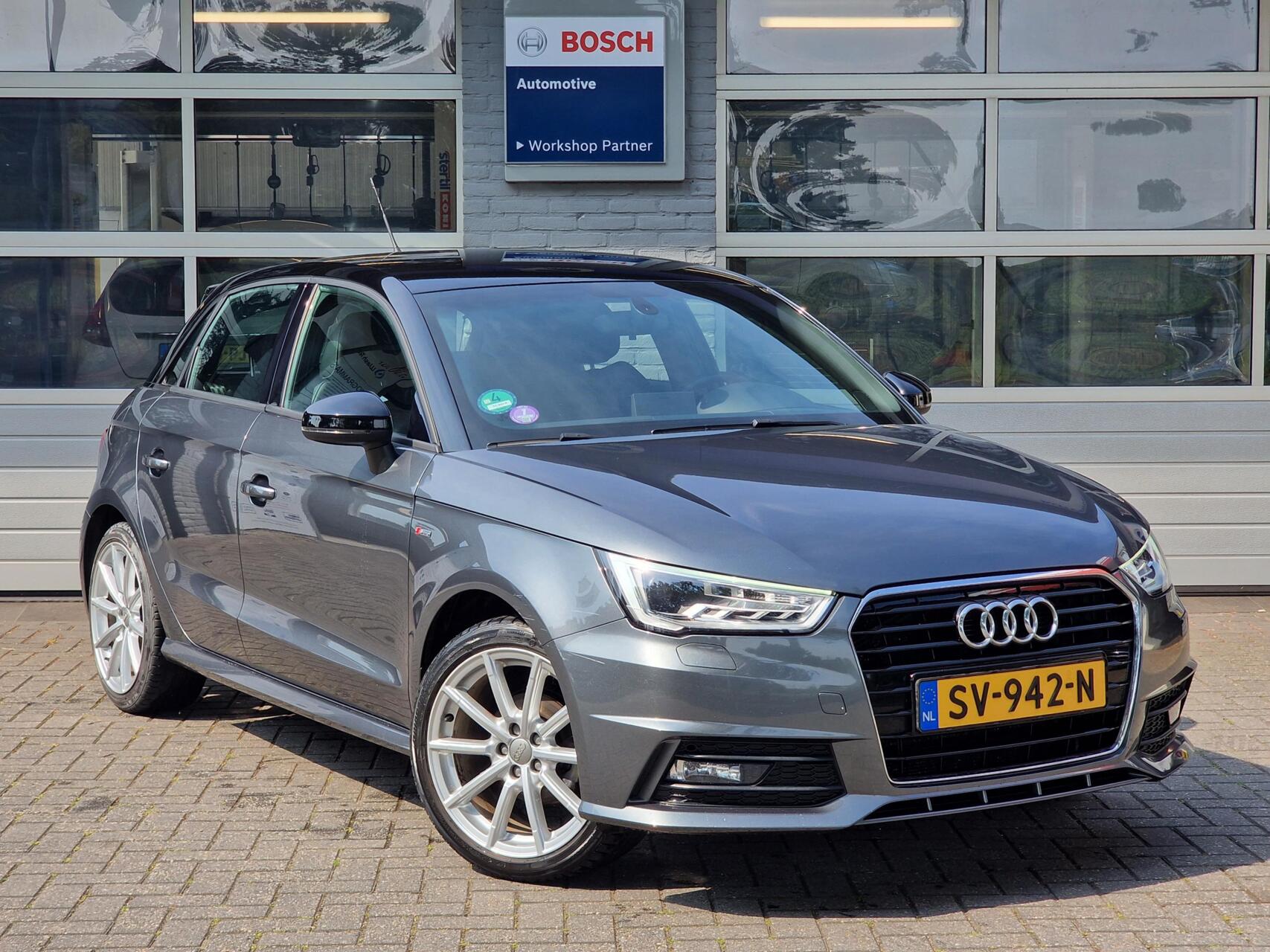 Audi A1 Sportback 1.0 TFSI Advance Sport|S-line|Automaat|Xenon|Cruise|Navi| 2018 - voorkant