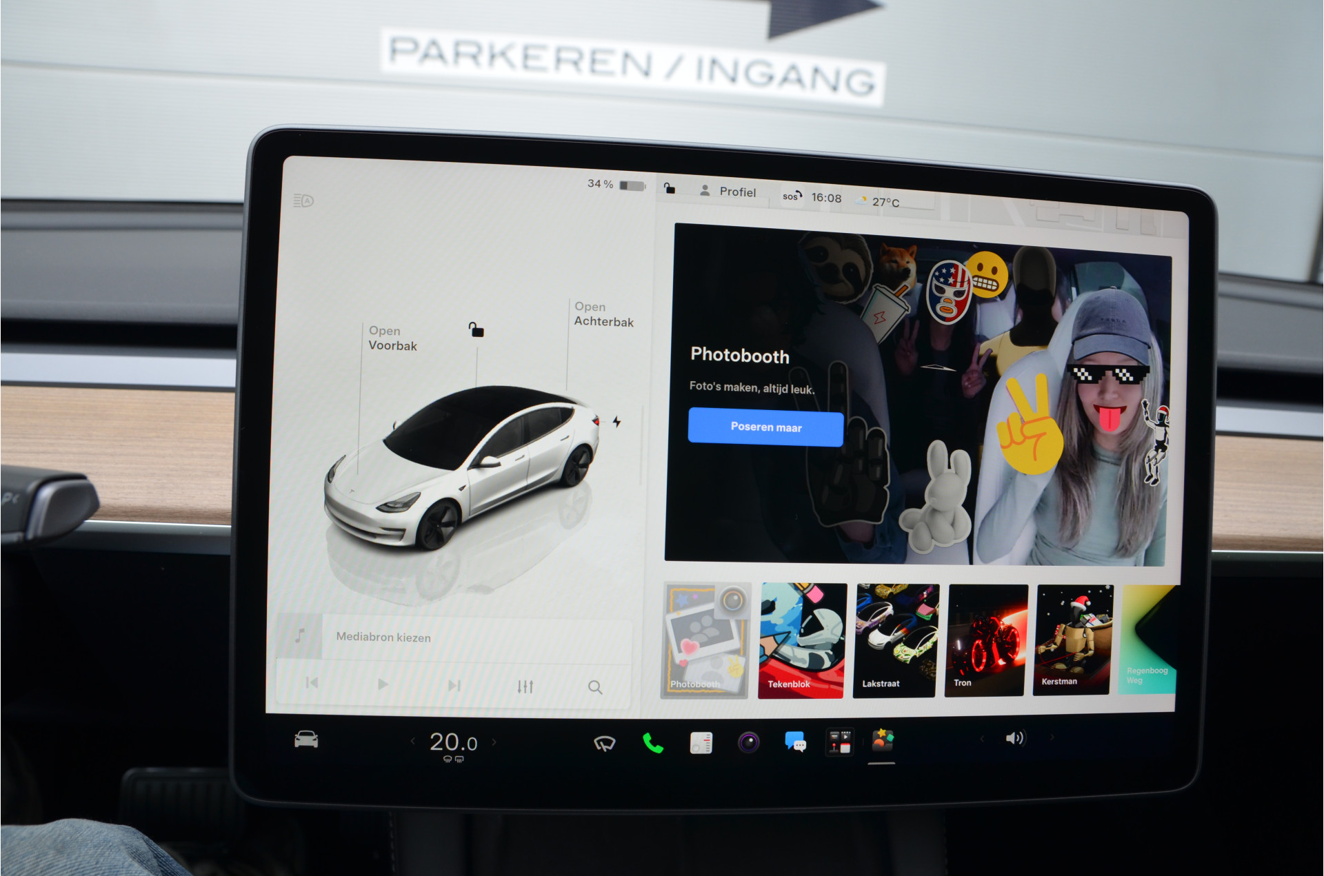 Foto van Tesla Model 3