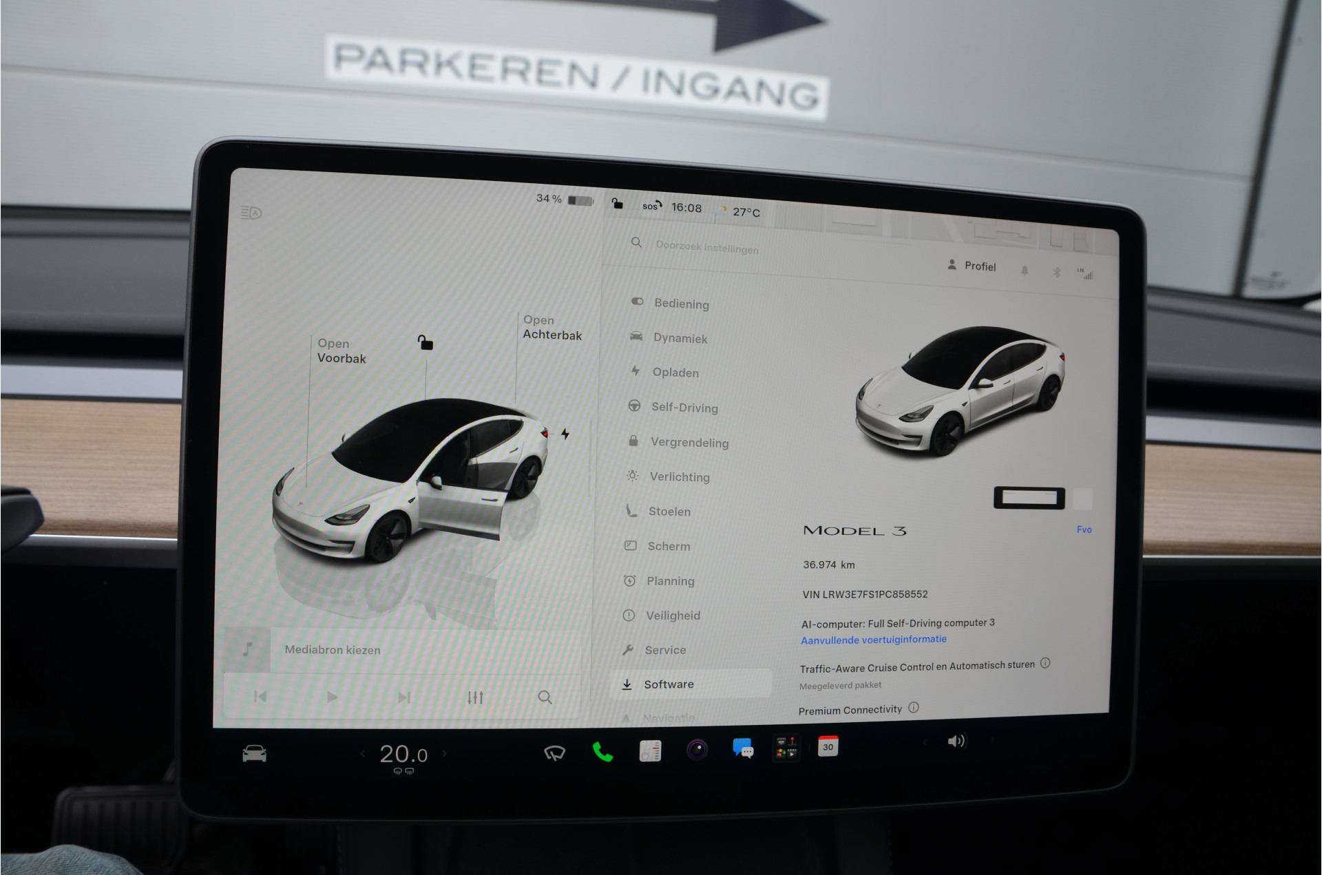 Foto van Tesla Model 3