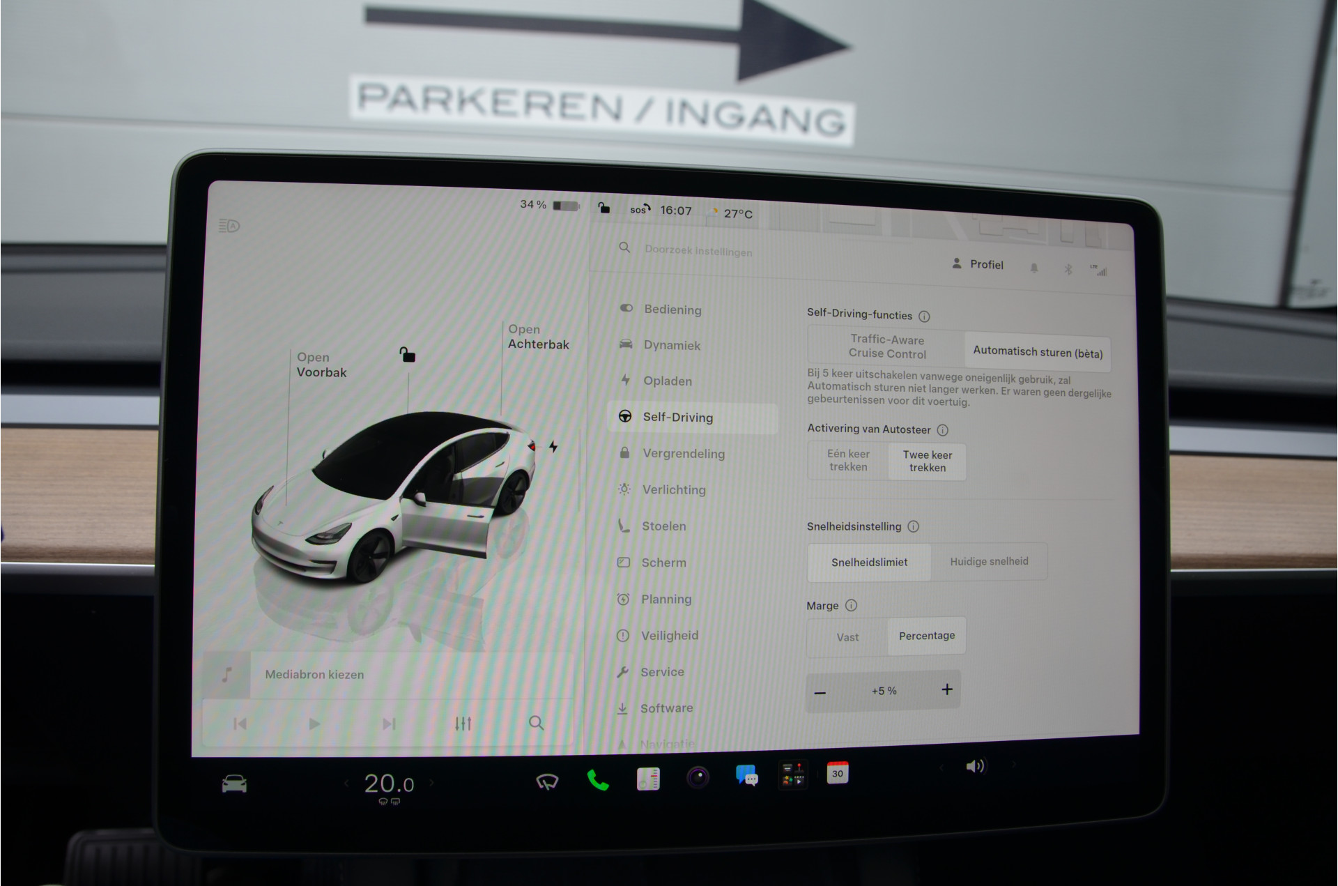 Foto van Tesla Model 3
