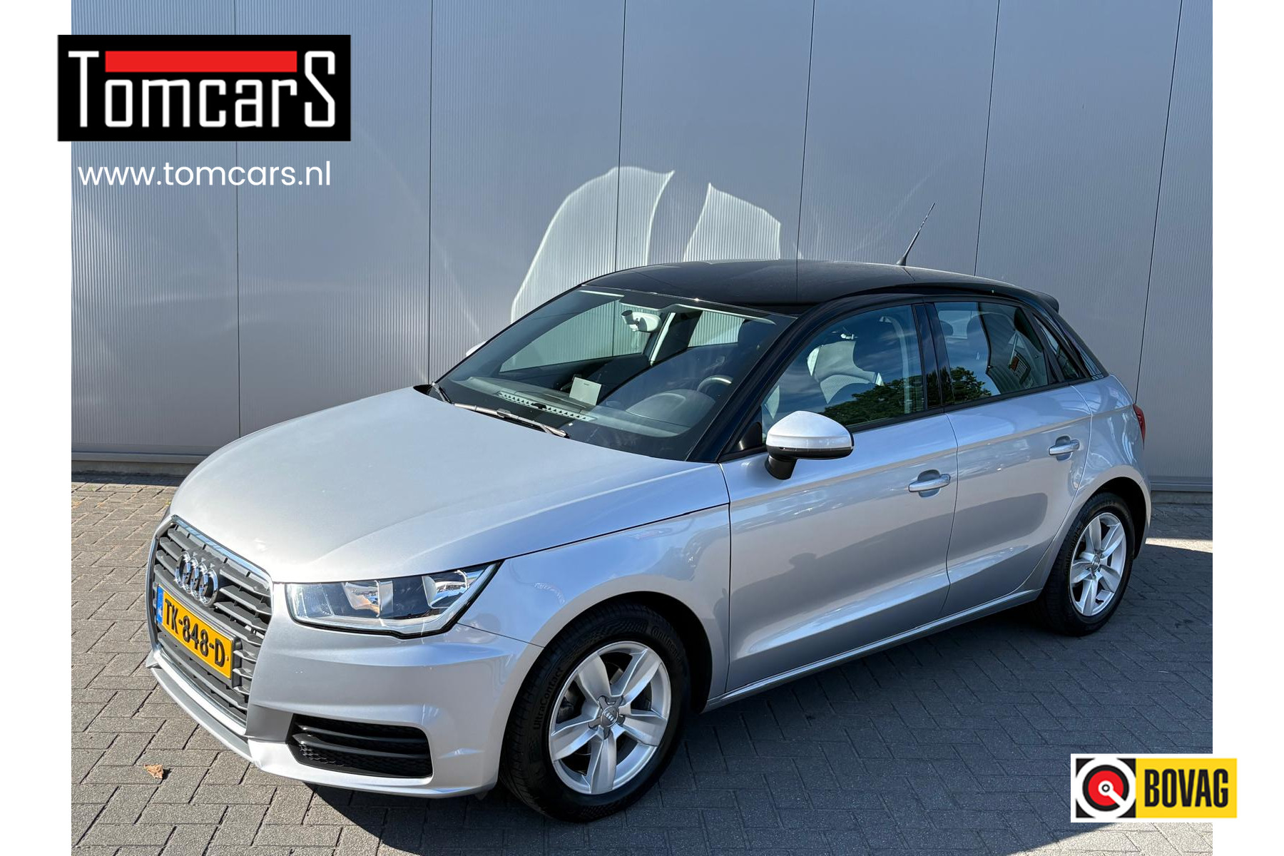 Audi A1 Sportback 95PK TFSI Pro Line Bi-Tone/Navigatie/Bluetooth/Cruise-control 2018 - voorkant