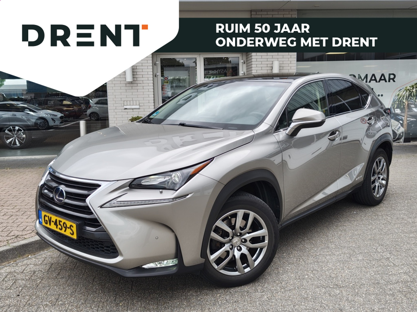 Lexus Lexus Nx300h 300h AWD Luxury Line | Trekhaak | Bearlock | Pano | Navi | 2015 - voorkant