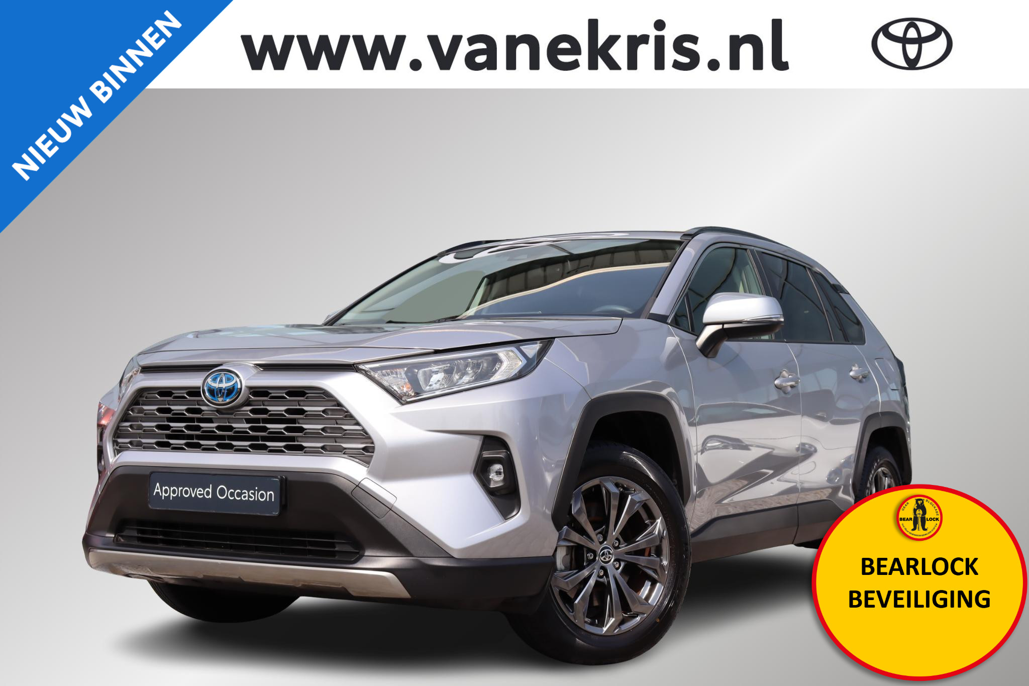 Toyota Toyota Rav4 2.5 Hybrid AWD Dynamic Trekhaak 2022 - voorkant