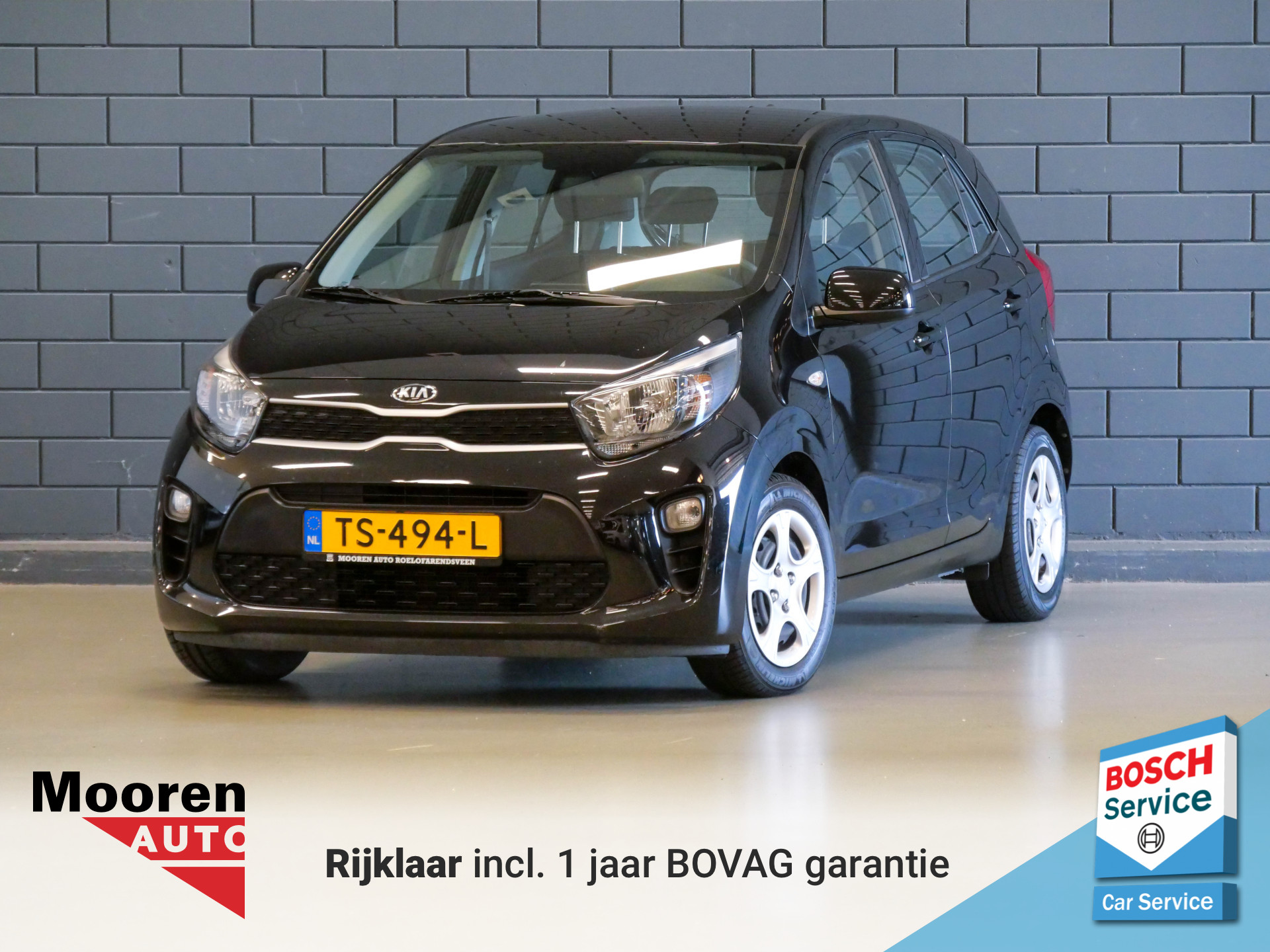 Kia Picanto 1.0 CVVT EconomyPlusLine 2018 - voorkant
