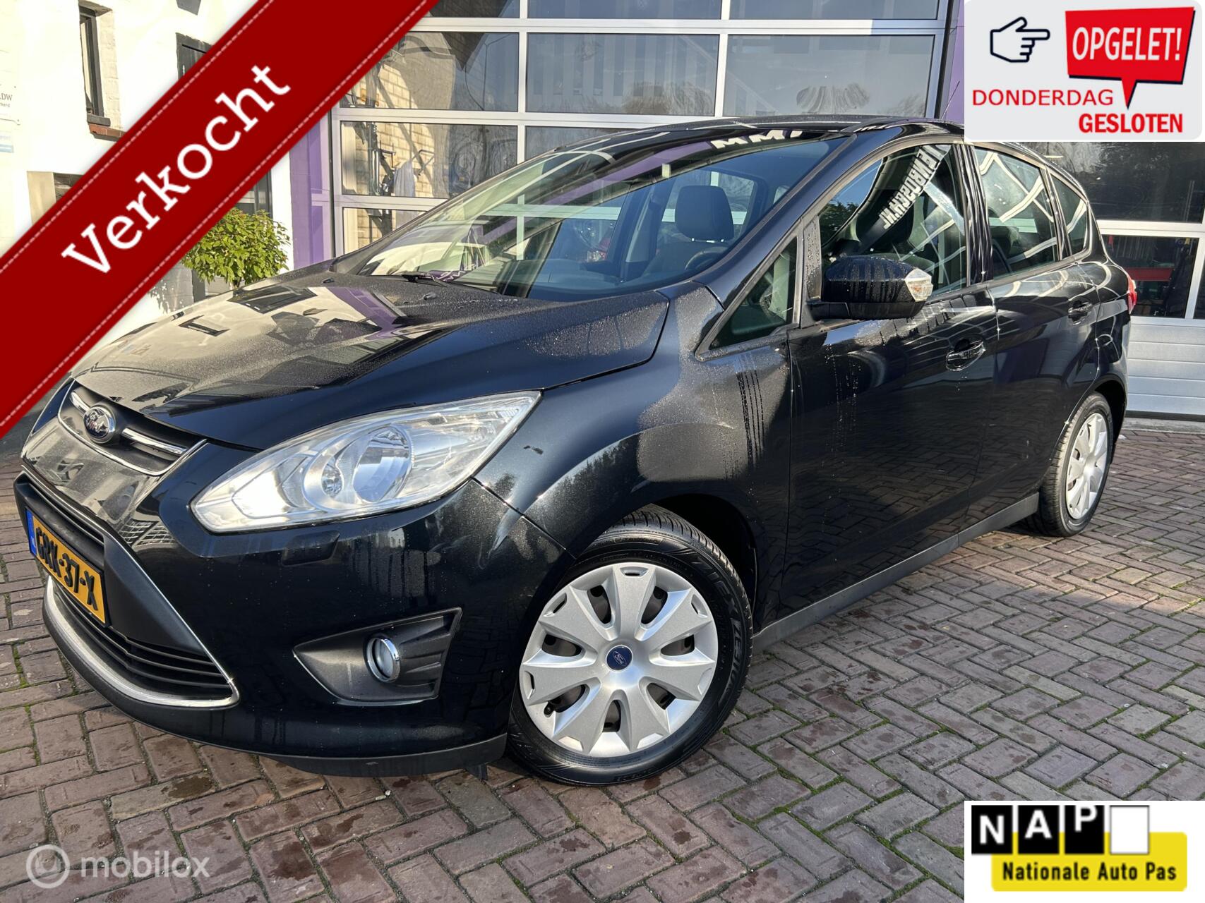 Ford C-max 1.0 Ambiente * AIRCO * TREKHAAK 2013 - voorkant