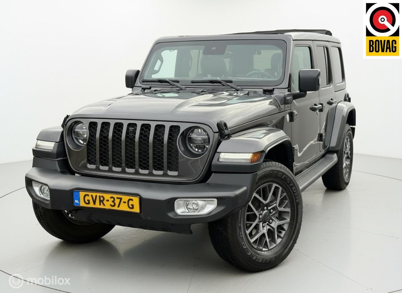 Jeep Wrangler Unlimited 4xe 380 Sahara CABRIO|LEDER|CAMERA| 2021 - voorkant