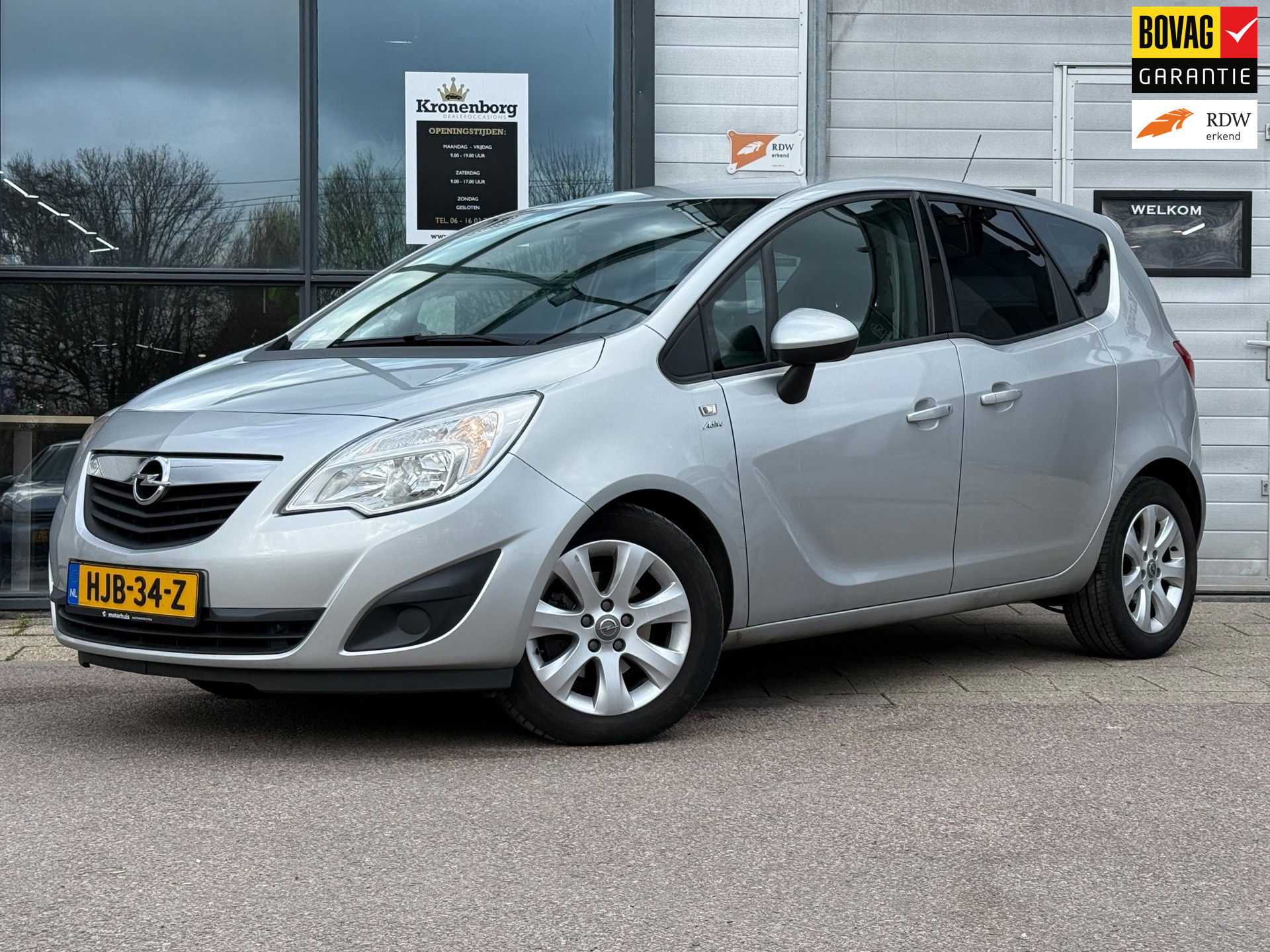 Opel Meriva 1.4 Turbo Cosmo, NAP, APK, CRUISECR 2013 - voorkant