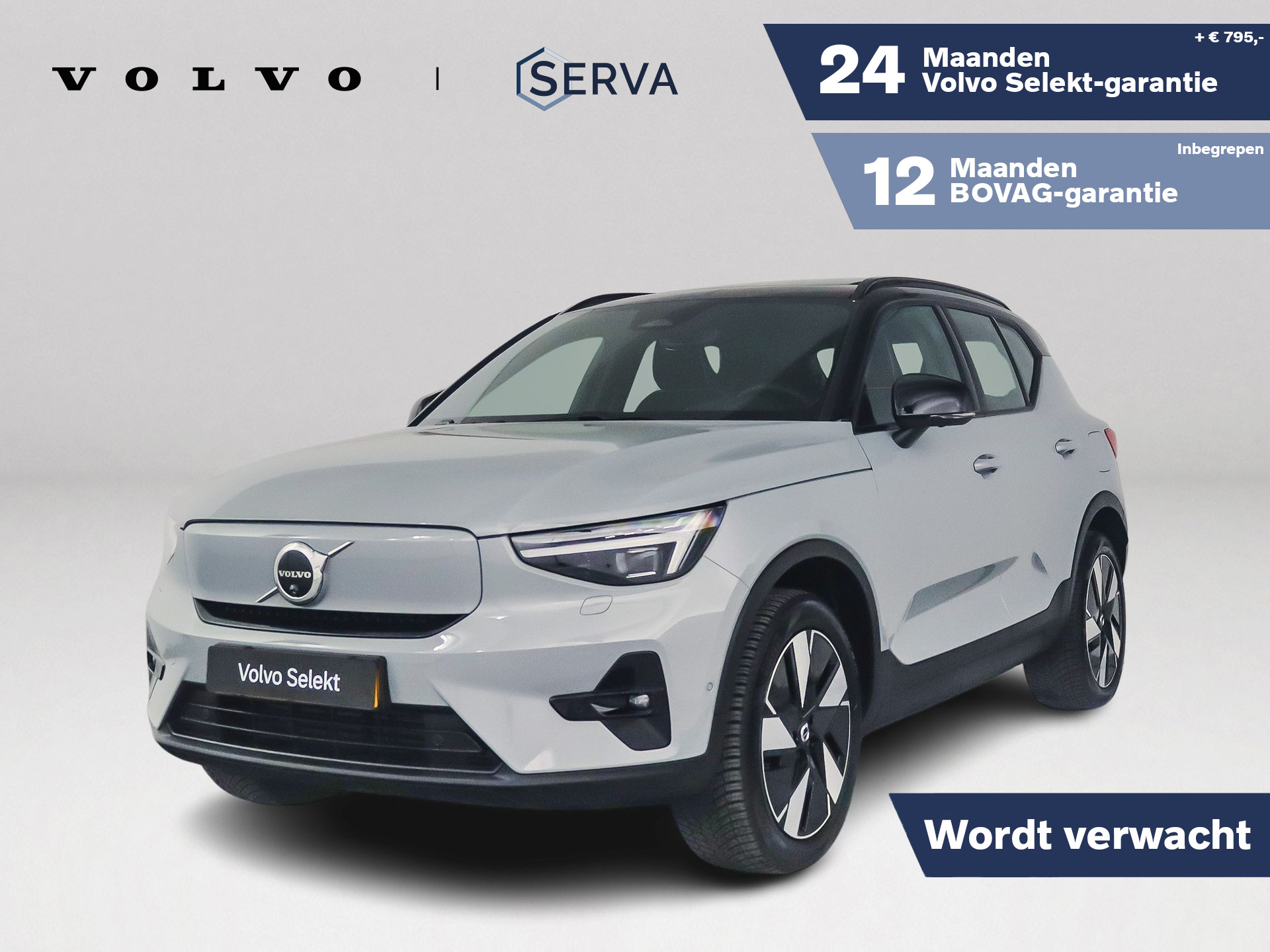 Volvo Ex40 Single Motor Extended Range Ultra 82 kWh | Panoramadak | 360° camera | Harman Kardon | Stoel- en stuurverwarming | Trekhaak 2025 - voorkant