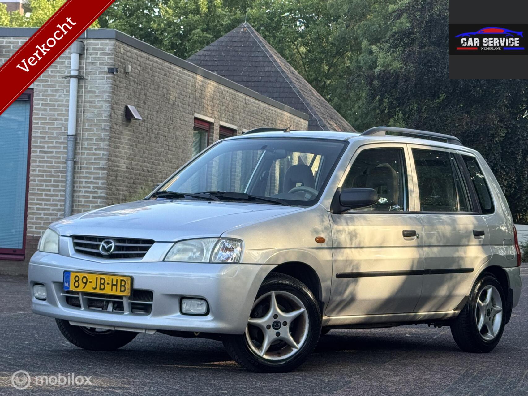 Mazda Mazda Demio 1.5 Exclusive/AUTOMAAT/NAP/APK/LMV/AIRCO/ 2002 - voorkant