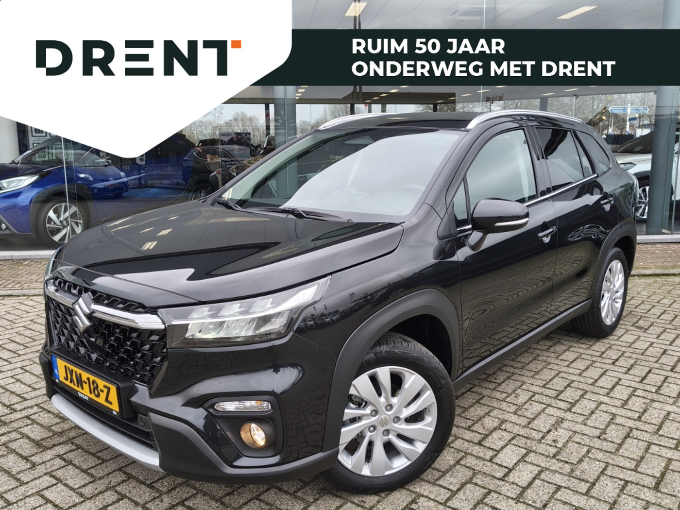 Suzuki S-cross 1.4 Boosterjet Select Smart Hybrid | 1500kg Trekgew. | Sensoren 2025 - voorkant