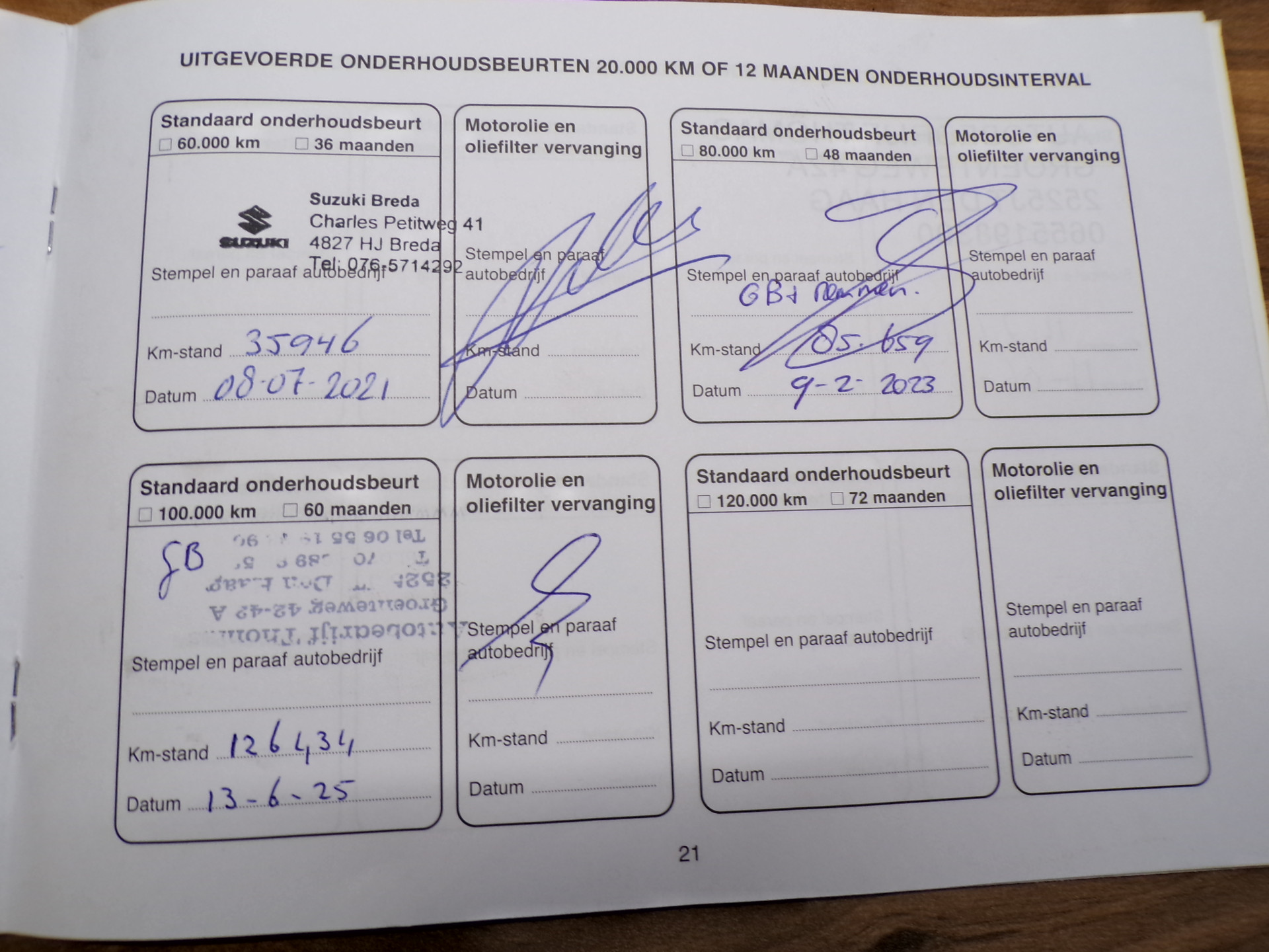 Foto van Suzuki Baleno
