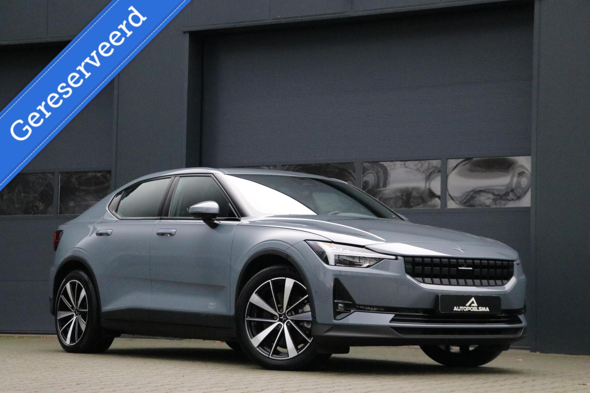 Polestar Polestar 2 Standard Range Single Motor 63kWh AppleCarplay Memory Sportzetels Camera Lmv 37000KM BJ2023 2023 - voorkant