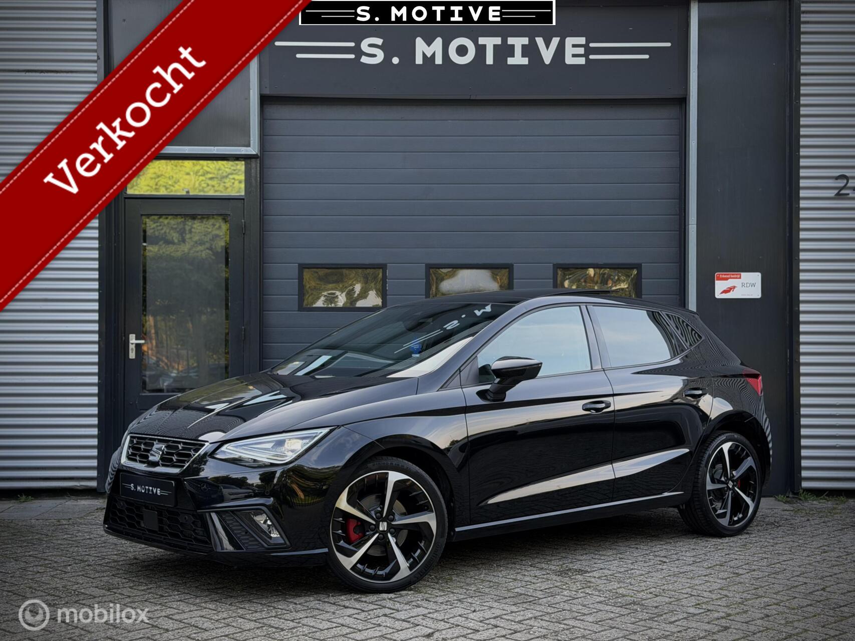 Seat Ibiza 1.5 TSI FR Pano, DSG, Vitrual, Camera, BTW, Stoelvwr 2024 - voorkant