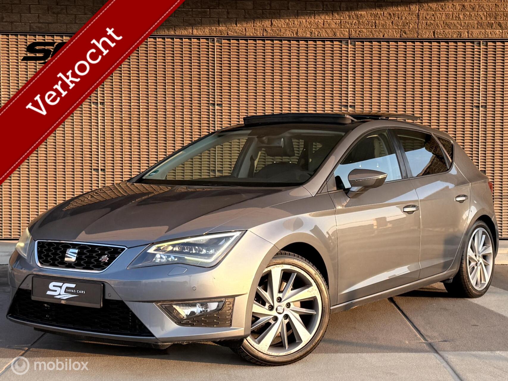 Seat Leon 1.8 TSI FR Business|180pk!|Pano|Cruise|LED|2xPDC 2013 - voorkant