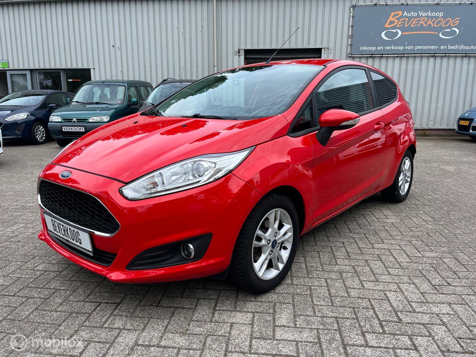Ford Fiesta 1.25 60 kw Summer Edition 2017 - voorkant