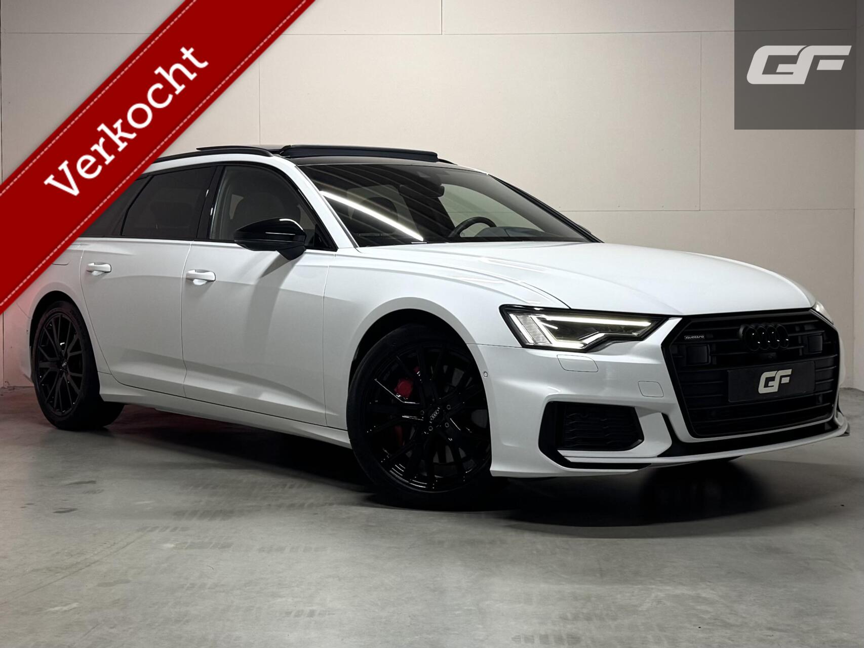 Audi A6 Avant 55 TFSI E 55 TFSIe Quattro Competition S-Line Pano Sfeer Memory 360º 2020 - voorkant