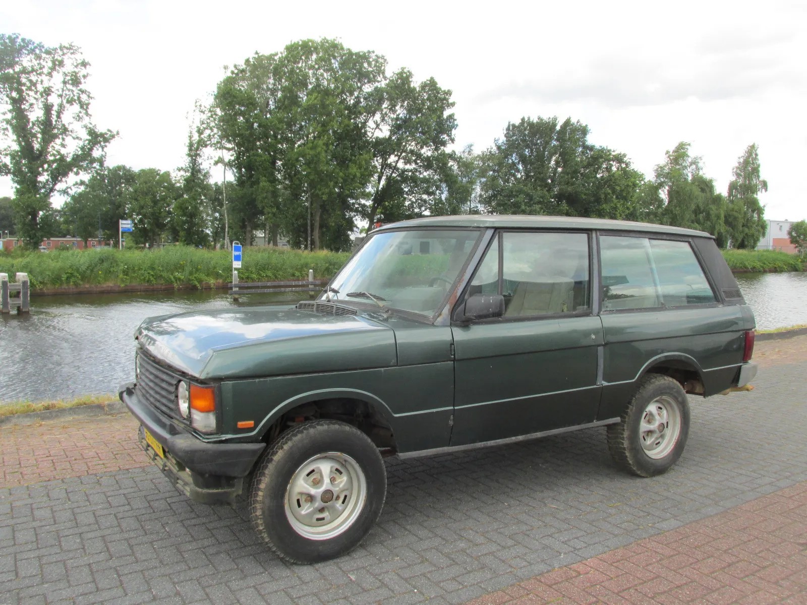 Land Rover Range Rover Classic schuurvondst 1990 - voorkant