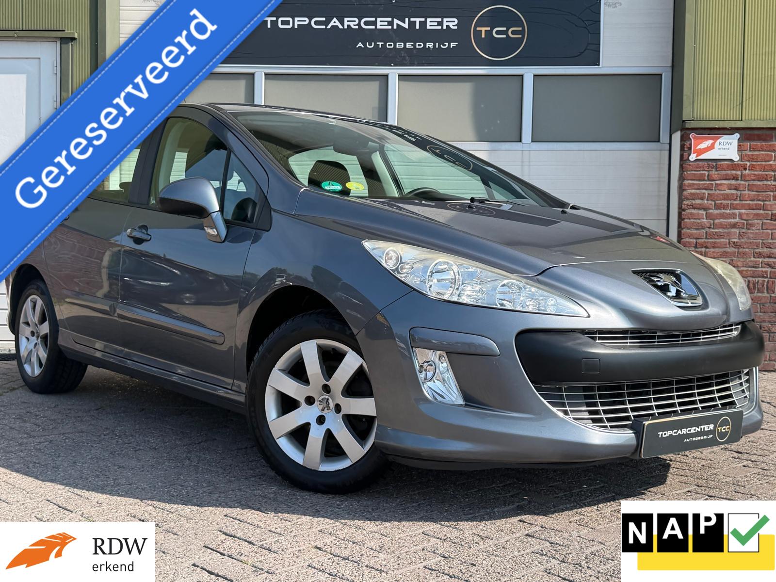 Peugeot 308 1.6 VTi Style/AIRCO/AUTM/PARKS/CRUISE/APK/NAP 2009 - voorkant