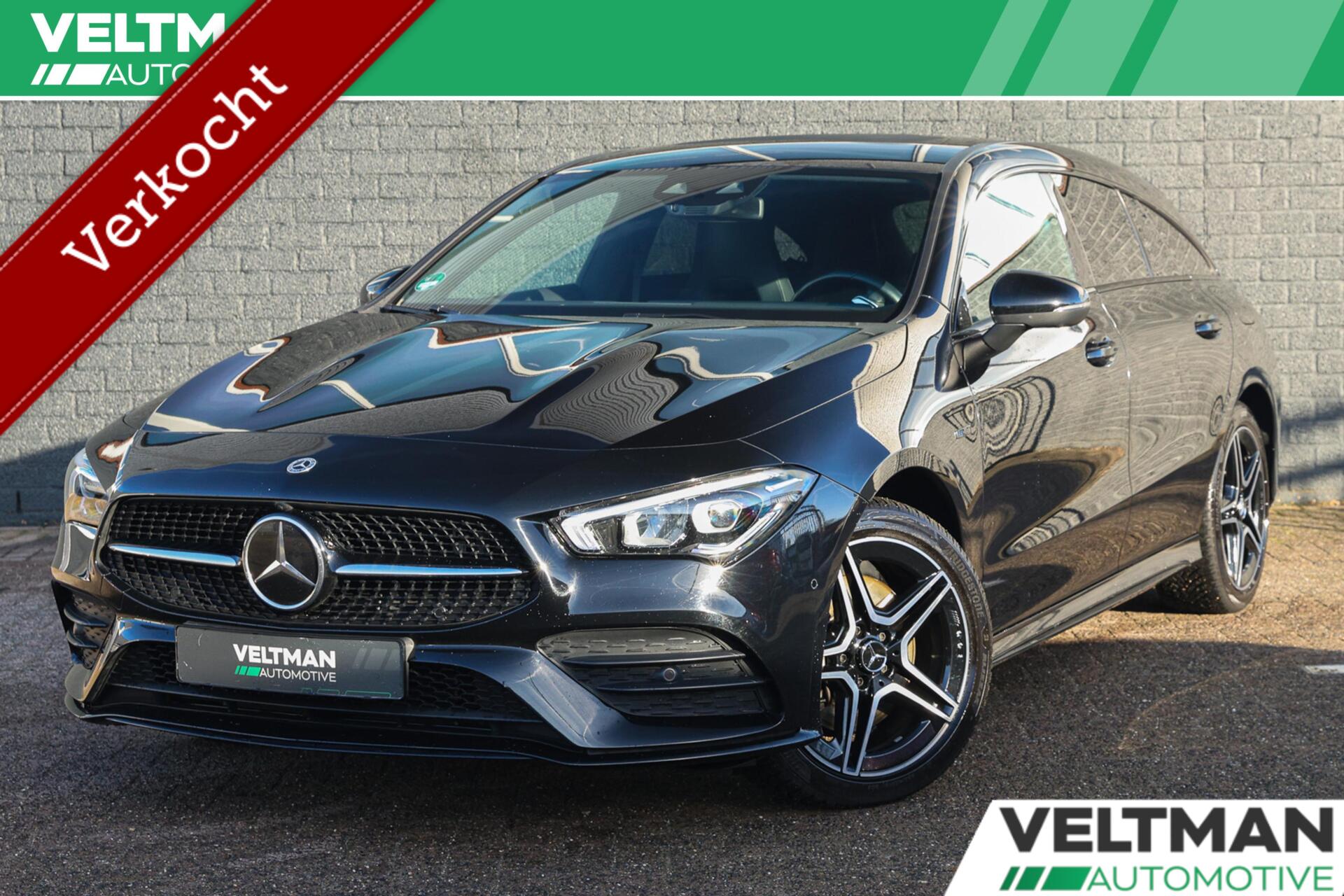 Mercedes-Benz Cla 250 E 250e AMG LINE TREKHAAK ADAPTIVE CRUISE CAMERA SFEERVERLICHTING 2021 - voorkant