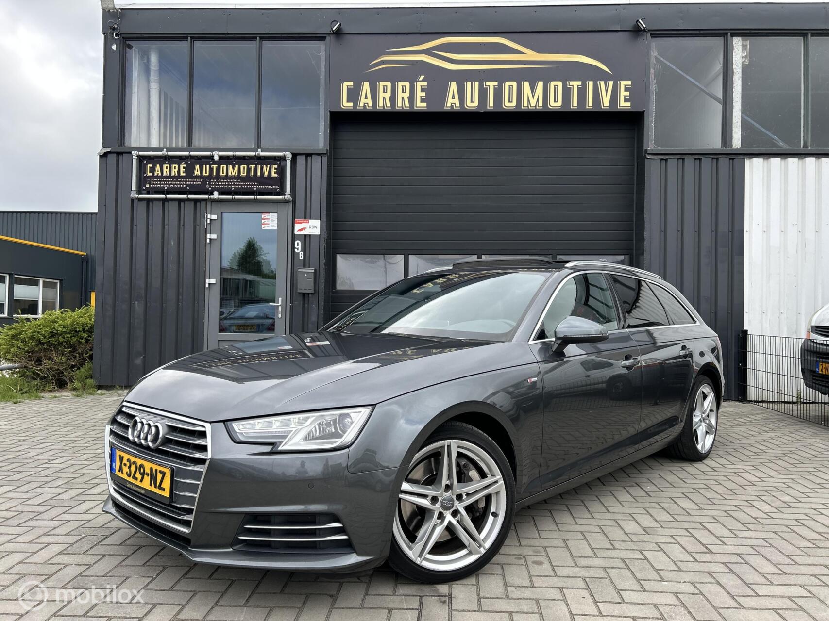 Audi A4 Avant 2.0 TFSI Sport Pro S-Line |252PK|3xS-LINE|PANO 2016 - voorkant