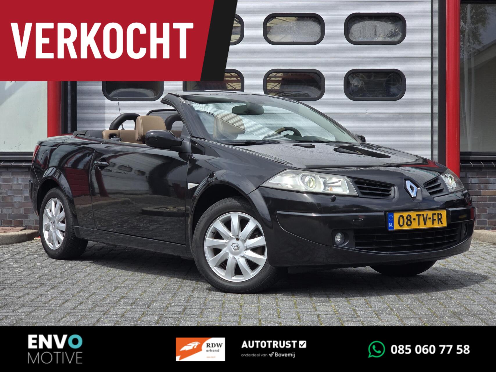 Renault Megane 1.6-16V Tech Line Xenon/Pano 2007 - voorkant