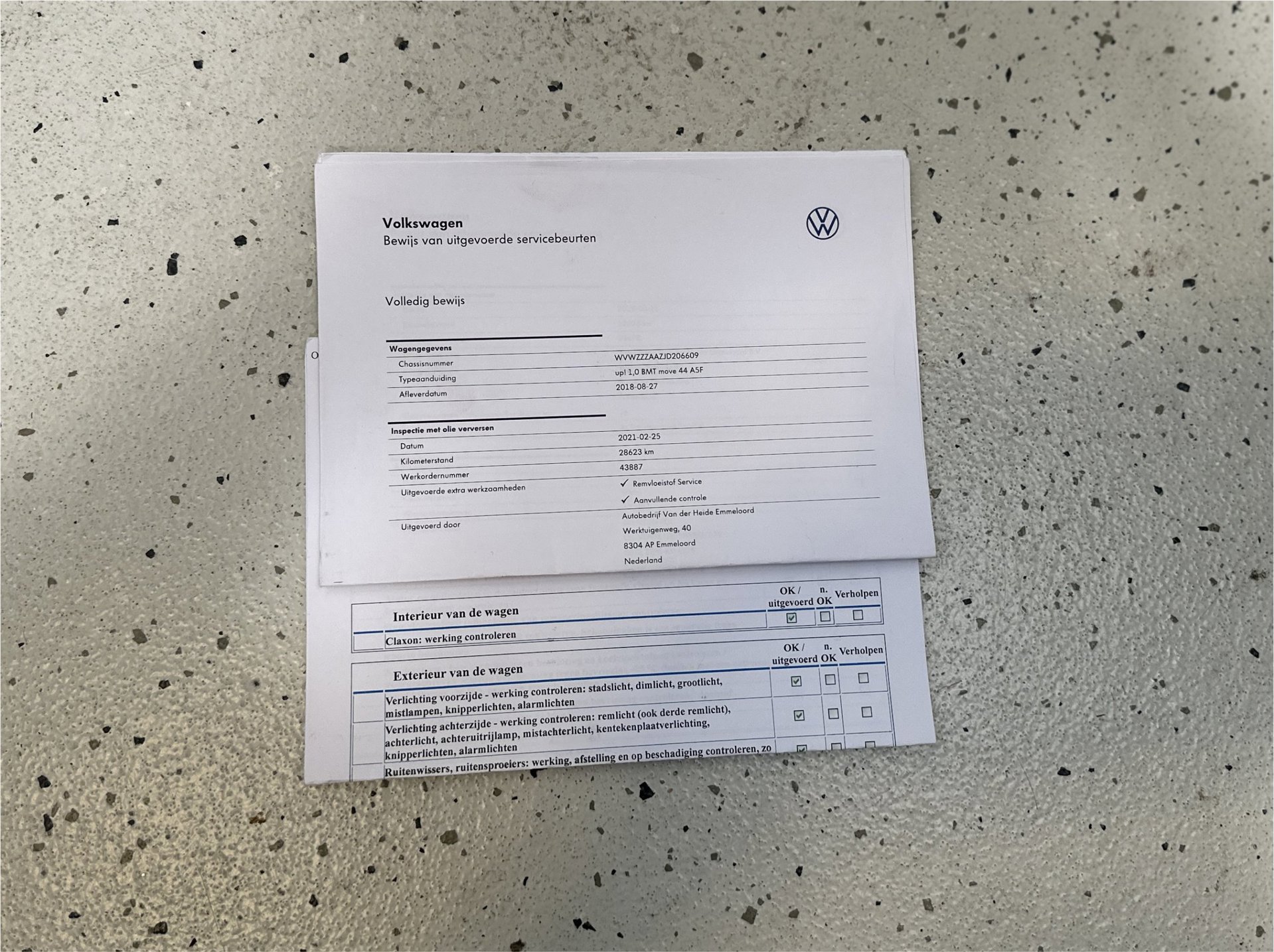 Foto van Volkswagen Up!
