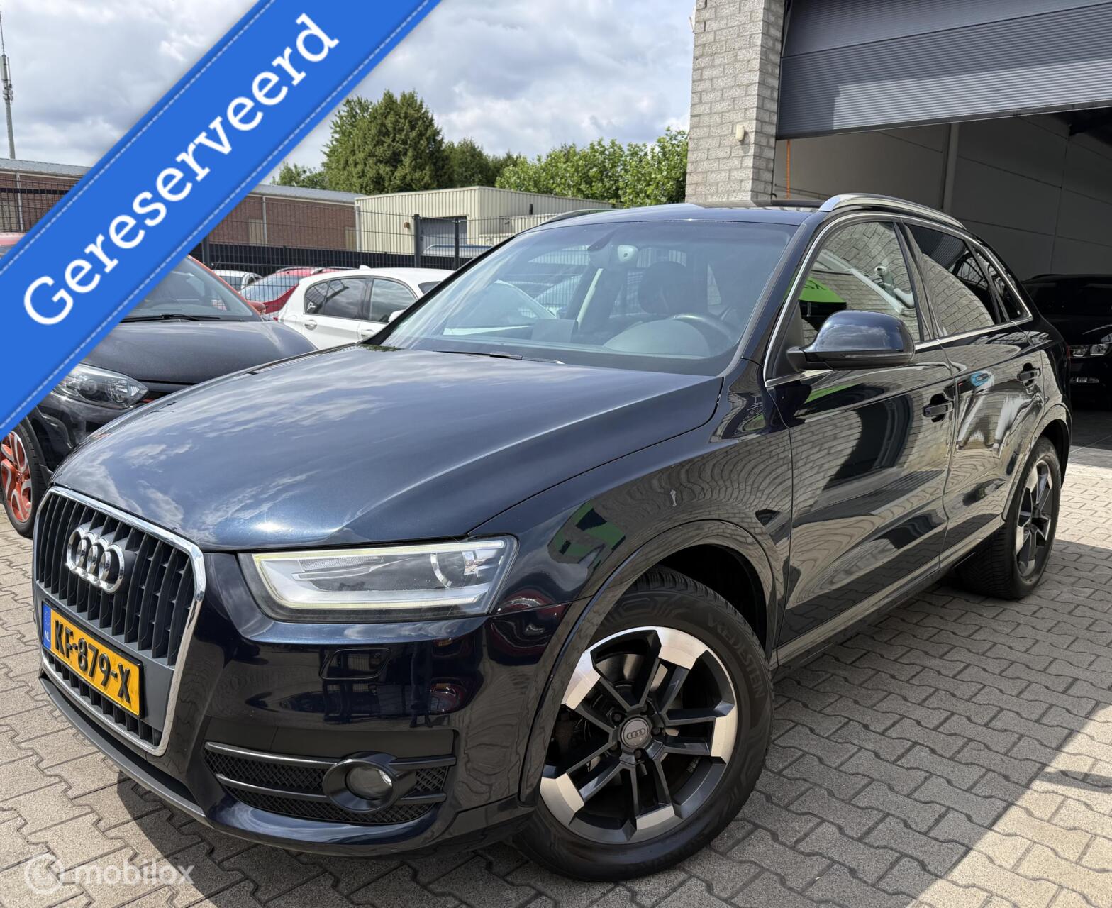 Audi Q3 2.0 TDI quattro Proline S / Automaat / Navi / Clima 2013 - voorkant