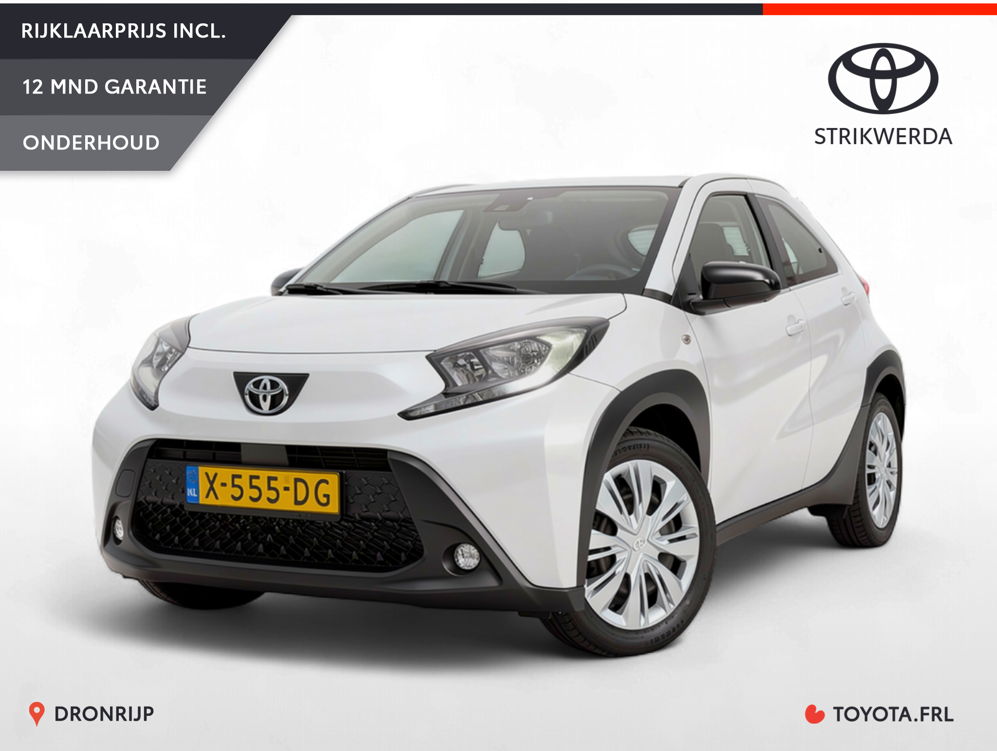 Toyota Aygo X 1.0 VVT-i MT Play 2023 - voorkant