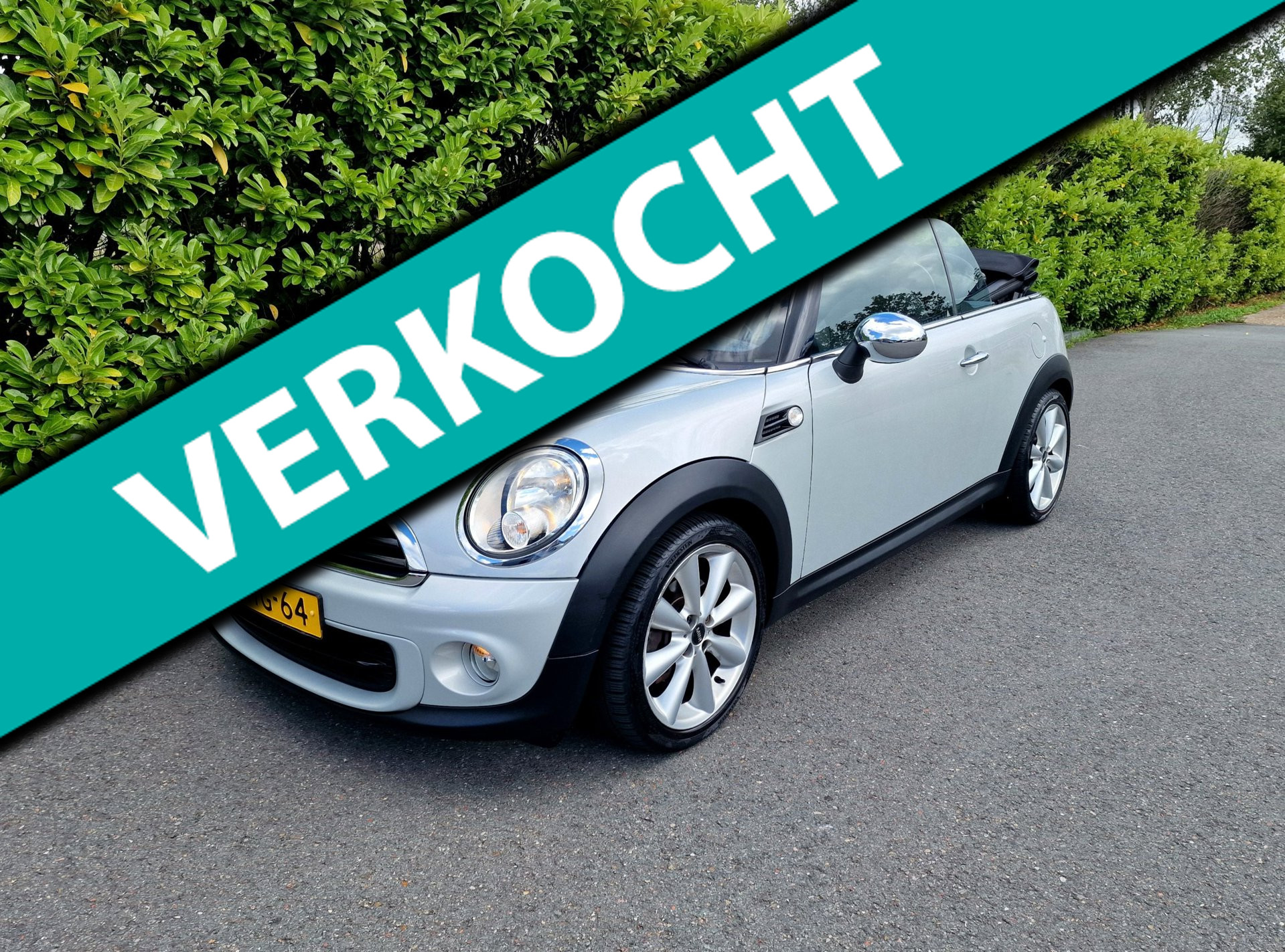 Mini One Cabrio 1.6 One Chili Cabrio Airco St verwarming 2013 - voorkant