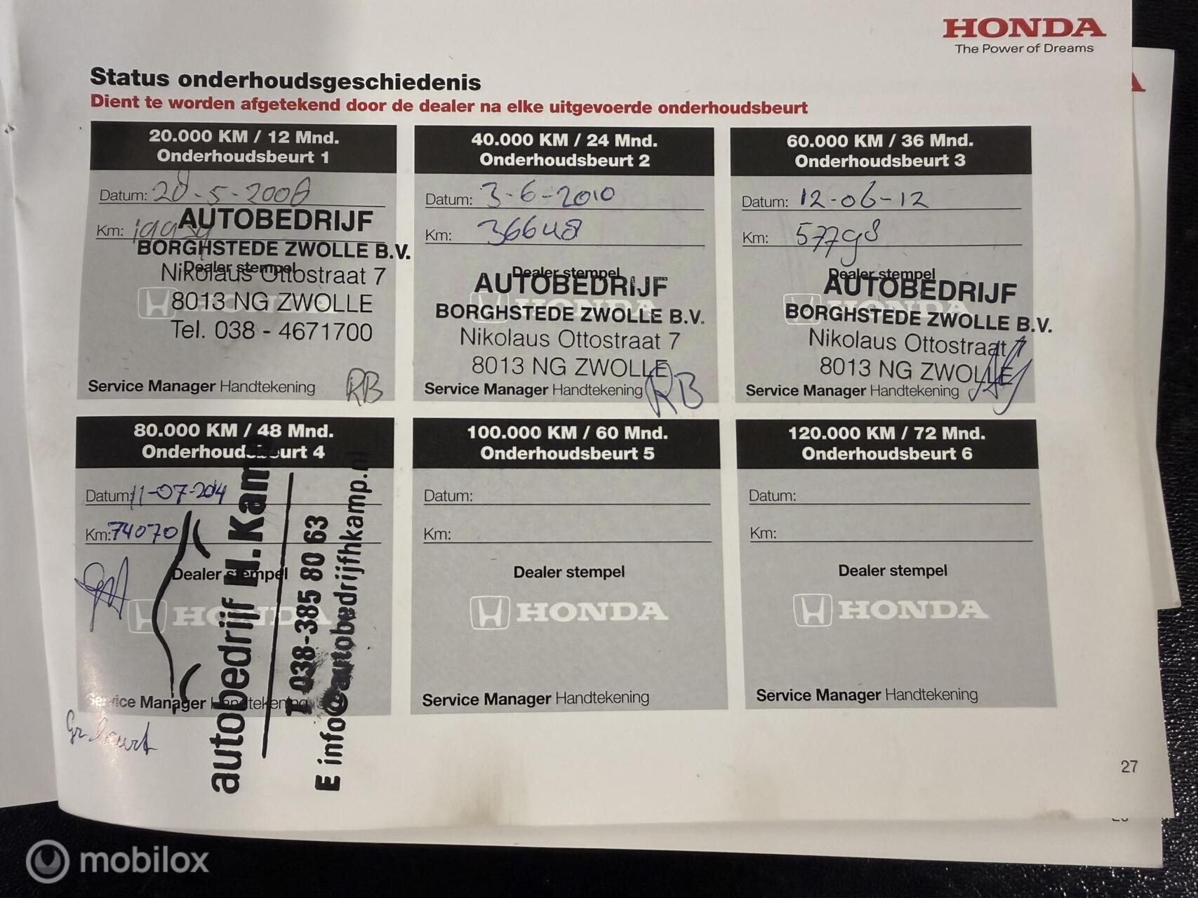Foto van Honda Civic 5dr