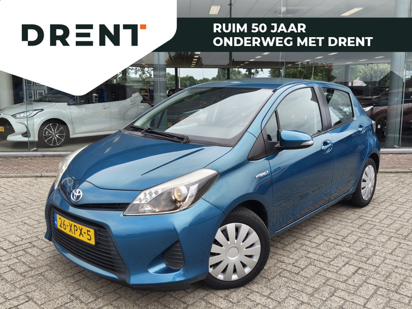 Toyota Toyota Yaris Hybrid 1.5 Hybrid Aspiration | Cruise Control | Navi | Achteruitrijcamera 2012 - voorkant