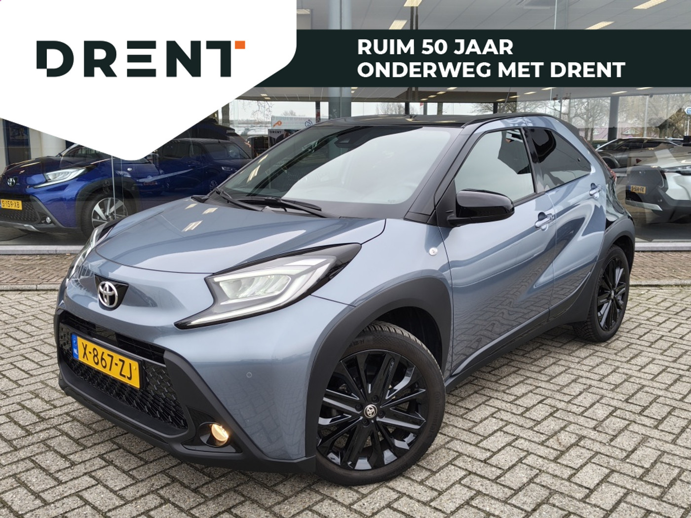 Toyota Aygo X 1.0 VVT-i S-CVT Premium 2024 - voorkant