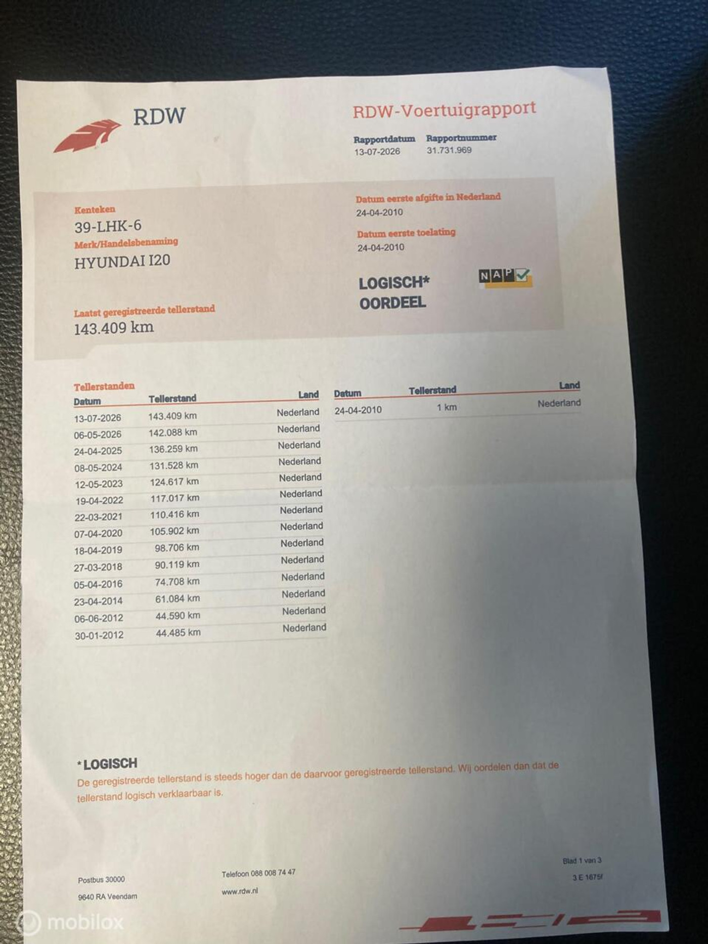 Foto van Hyundai I20