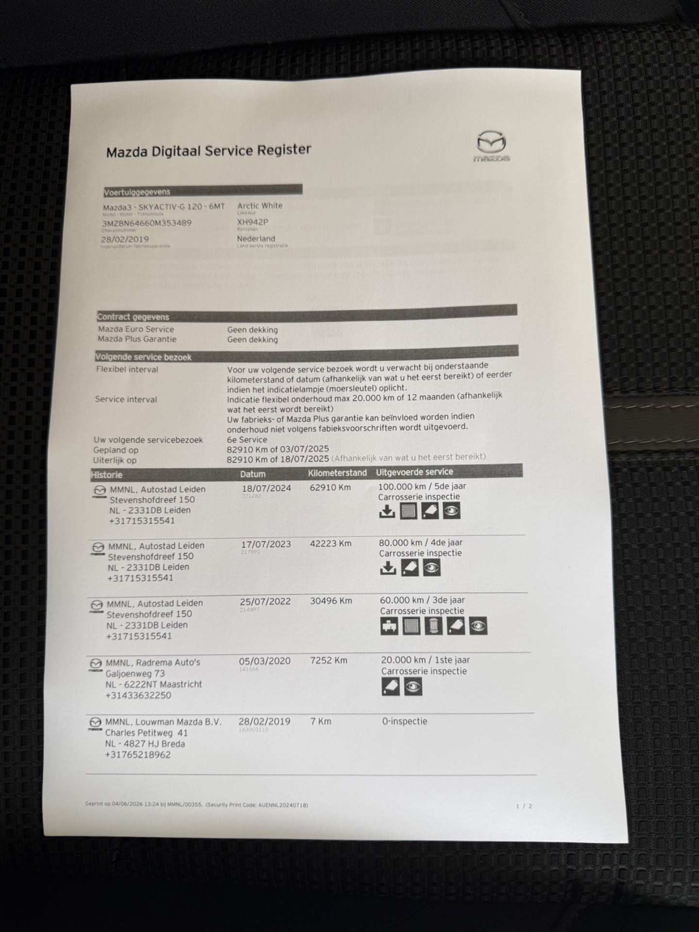 Foto van Mazda Mazda3