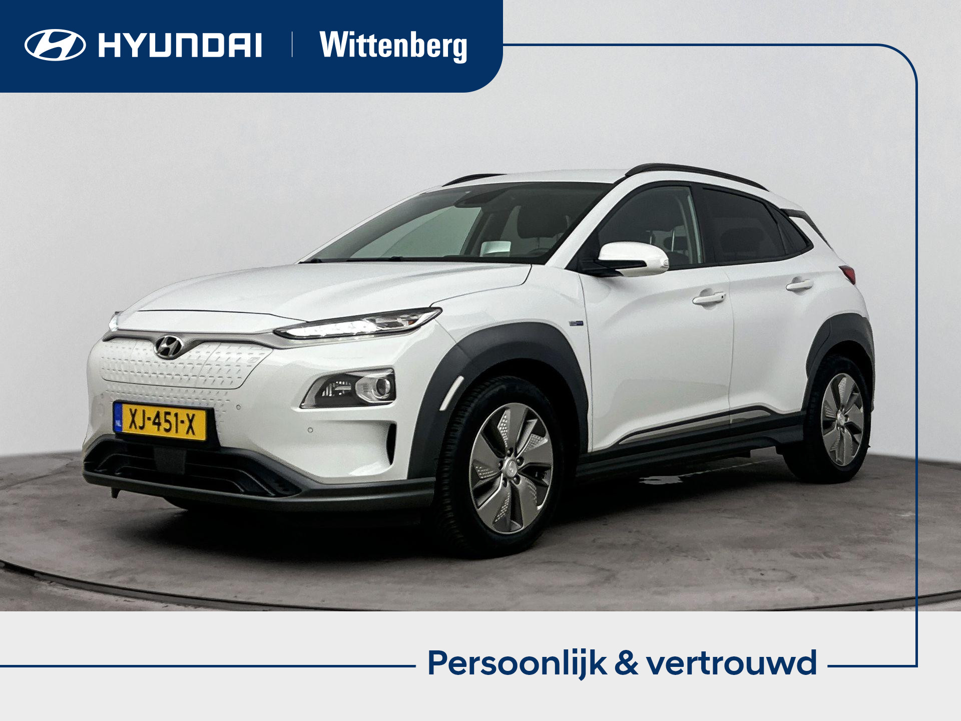 Hyundai Kona EV Premium 64 kWh 2019 - voorkant