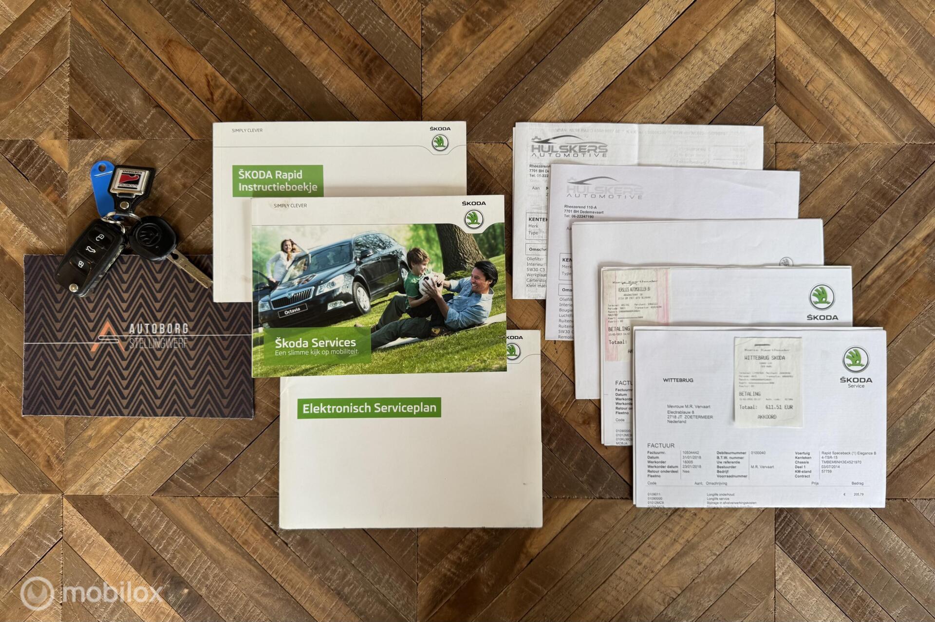 Foto van Skoda Rapid