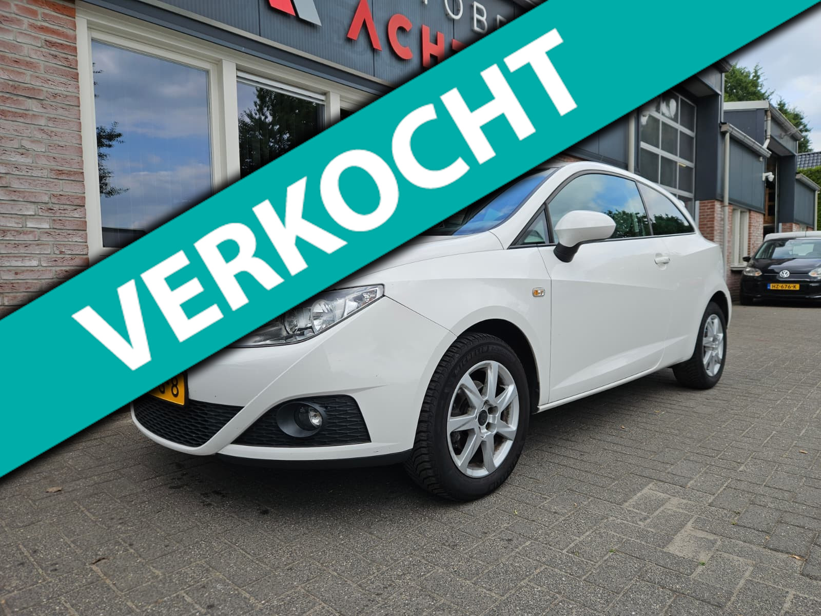 Seat Ibiza 1.2 TDI Style Ecomotive Trekhaak! NAP! Airco! Cruise Control! Nette Auto! 2010 - voorkant