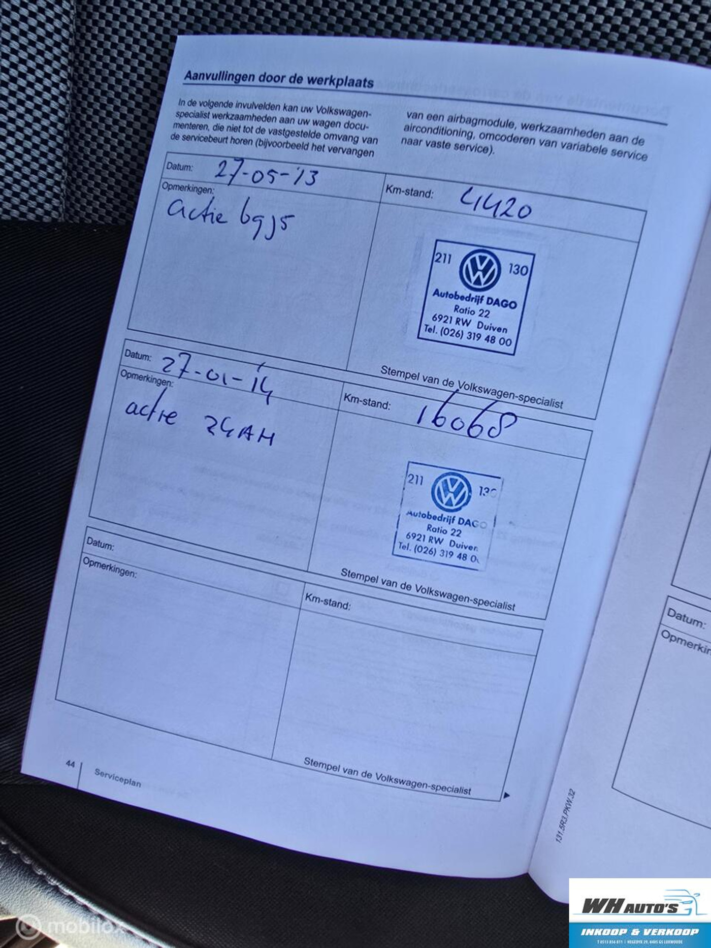 Foto van Volkswagen Up