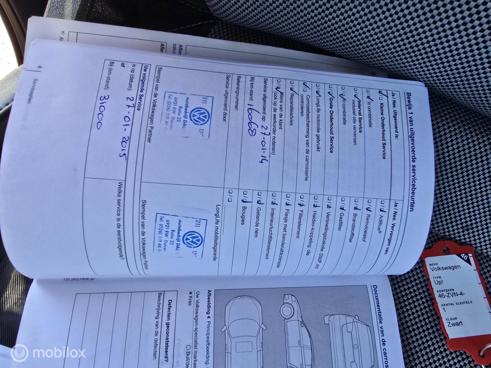 Foto van Volkswagen Up