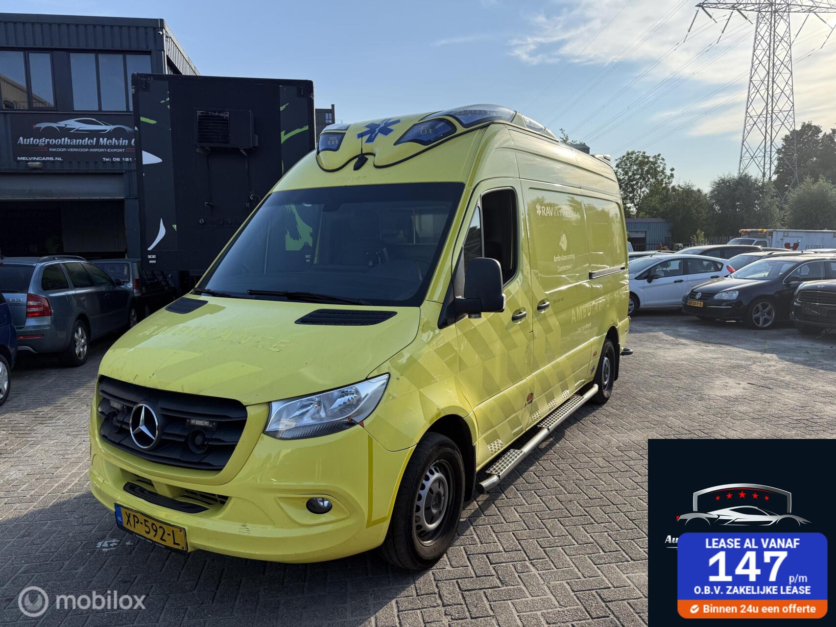 Mercedes-Benz Sprinter 219 CDI L2 366 2019 - voorkant