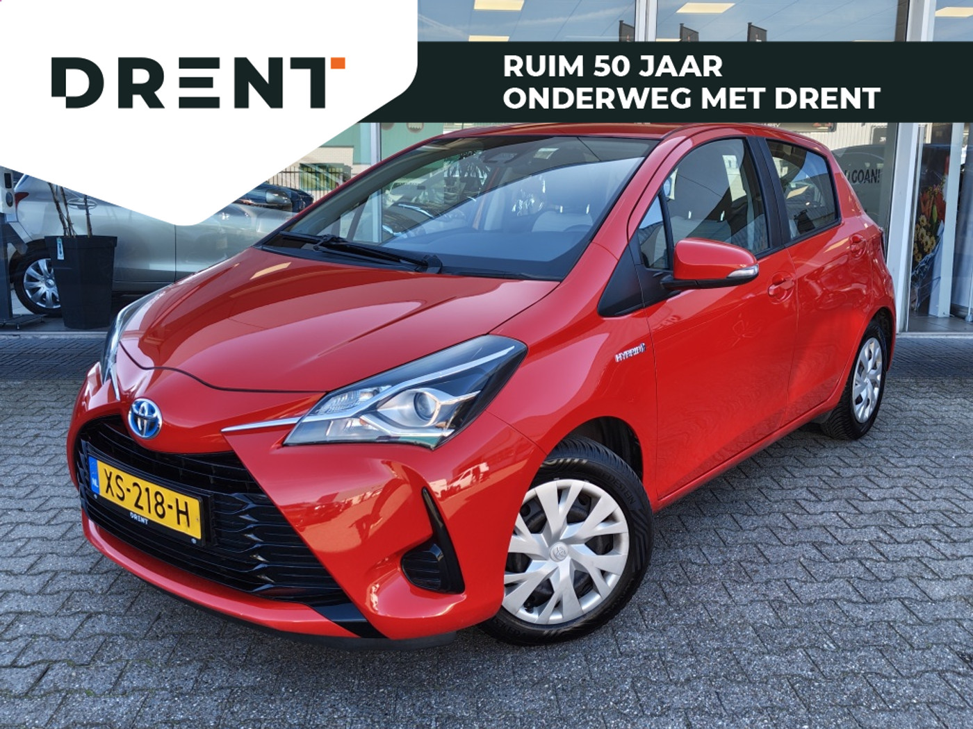 Toyota Toyota Yaris Hybrid 1.5 Hybrid Active | Cruise Control | Achteruitrijcamera | El. Cl 2019 - voorkant