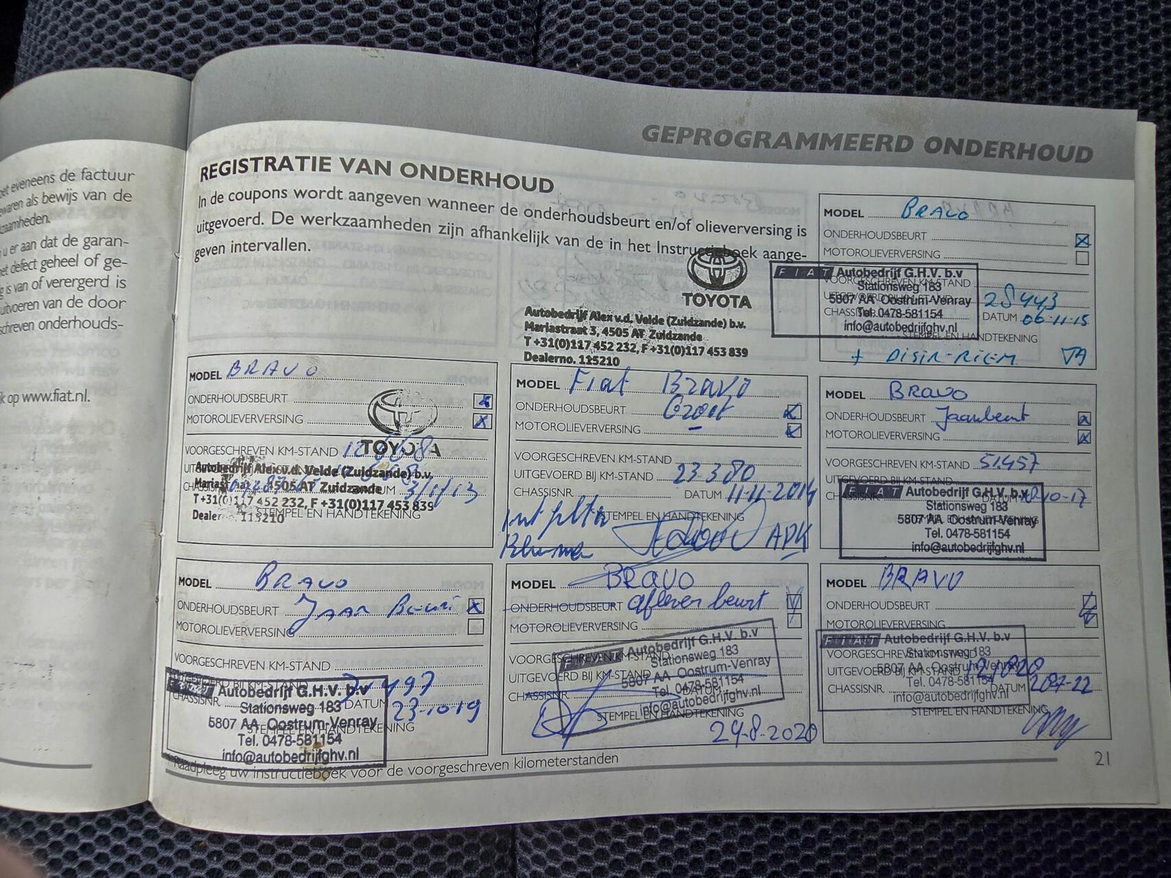 Foto van Fiat Fiat Bravo