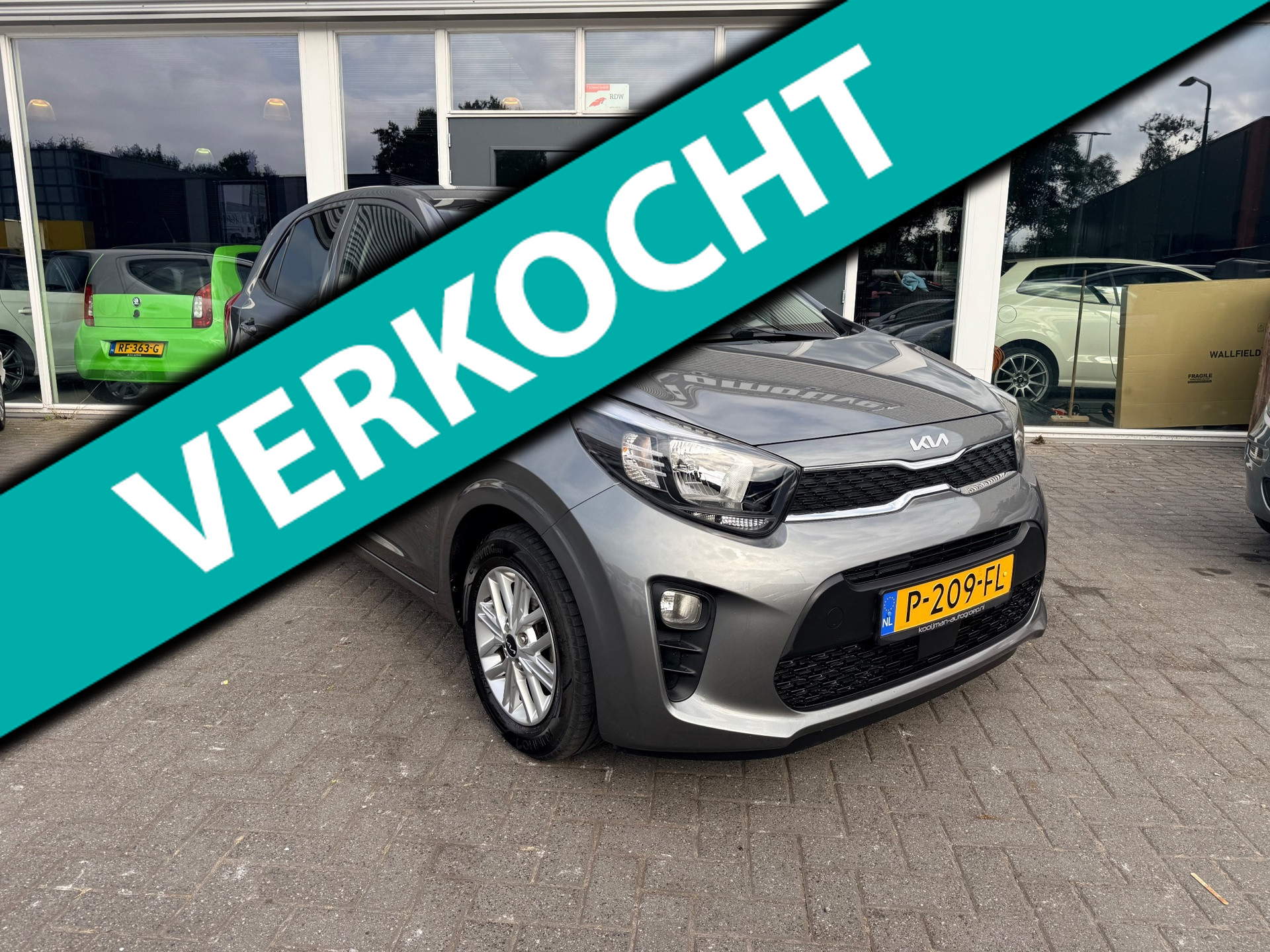 Kia Picanto 1.0 DPi DynamicLine/Camera/Navi/Apple CarPlay/Trekhaak!!! 2022 - voorkant