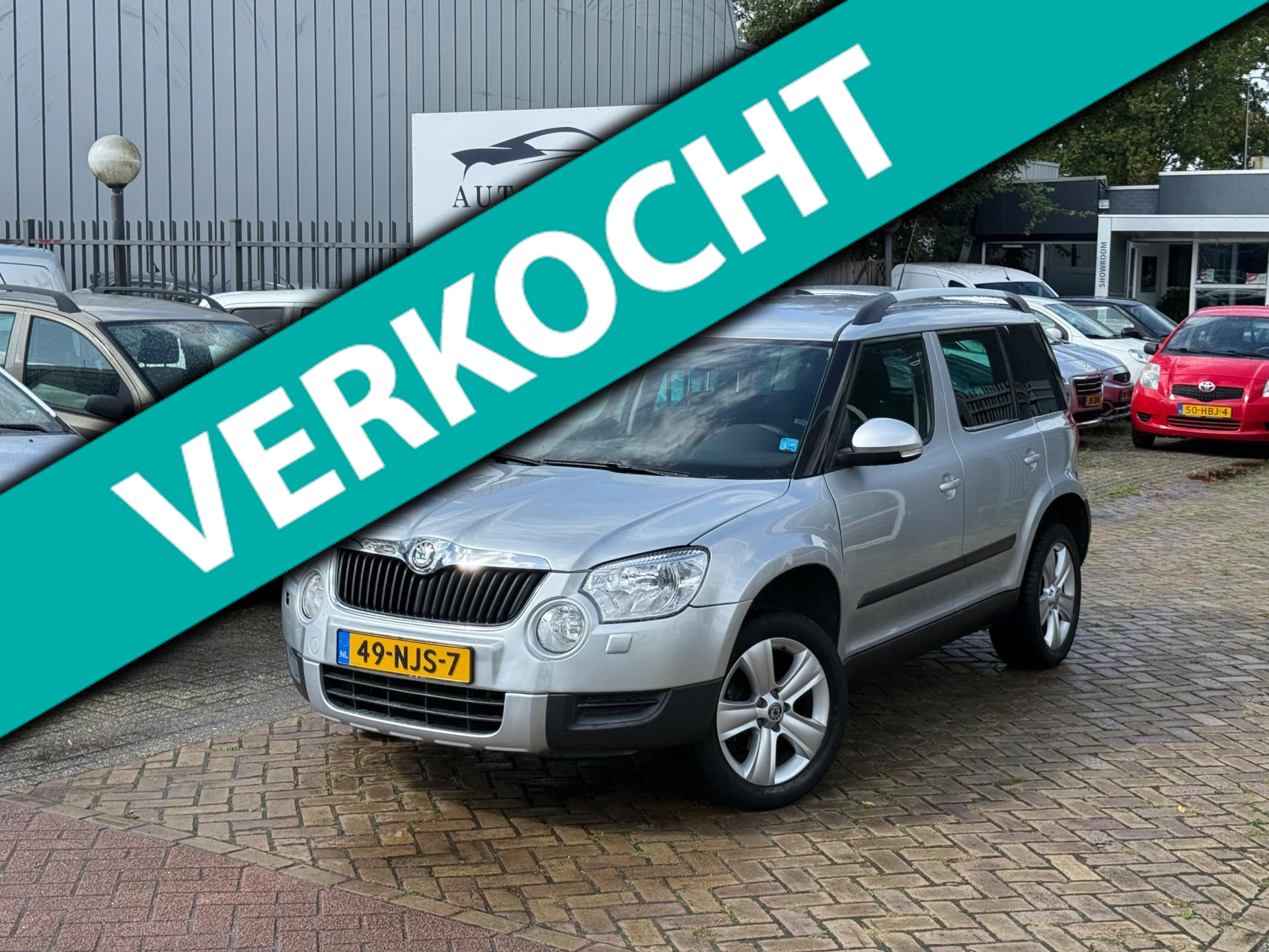 Skoda Yeti 1.2 TSI Elegance/Airco/Cruis/Nap/Nieuw Apk/3 Maanden Garantie 2010 - voorkant