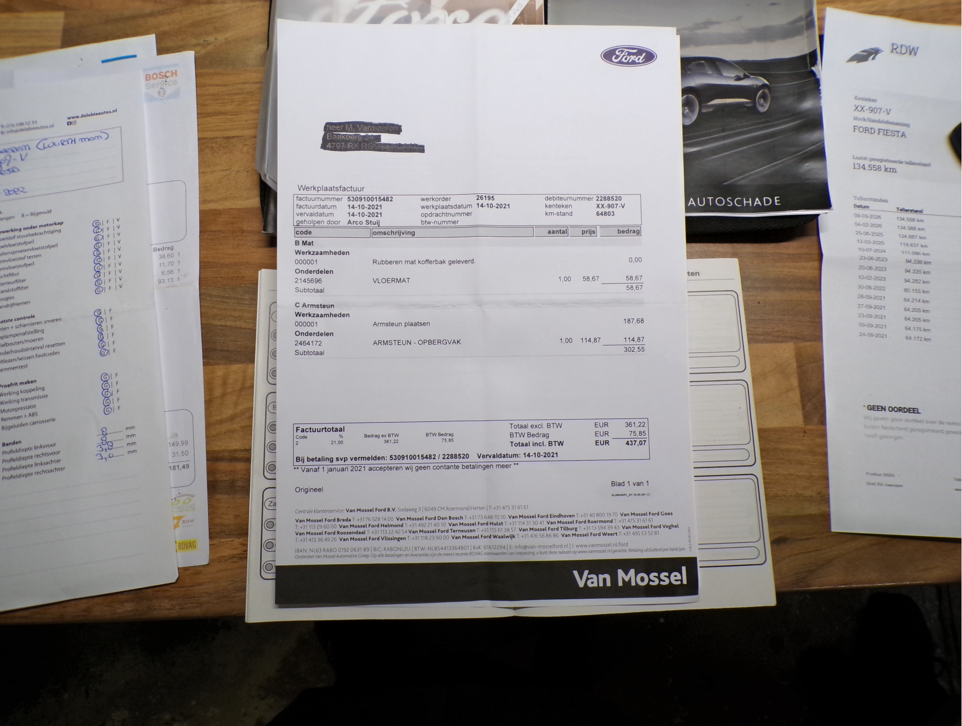 Foto van Ford Fiesta
