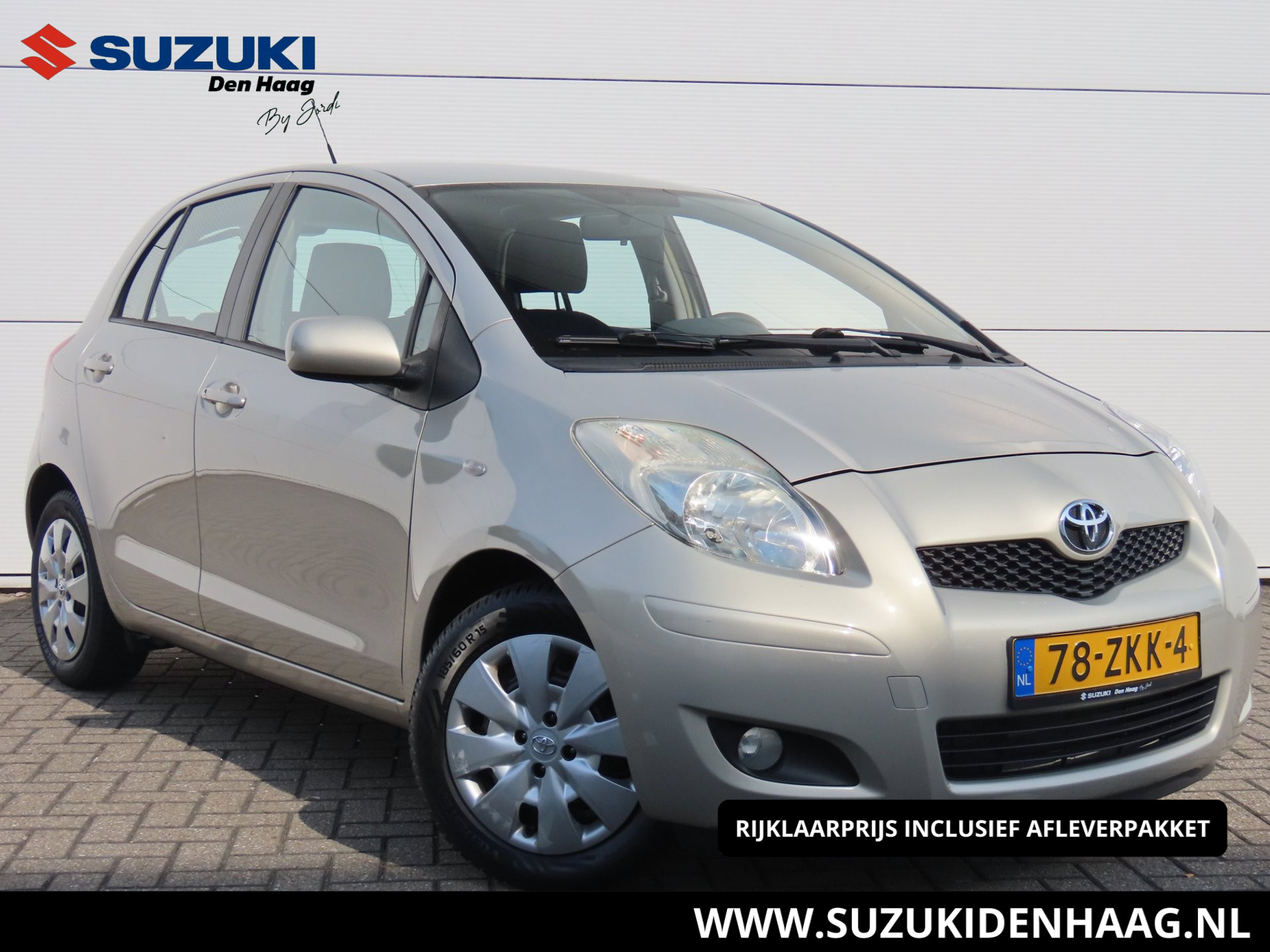 Toyota Toyota Yaris 1.3 VVTi Aspiration | Automaat | Cruise | Airco| All season Banden|Apple carplay| Android auto 2010 - voorkant
