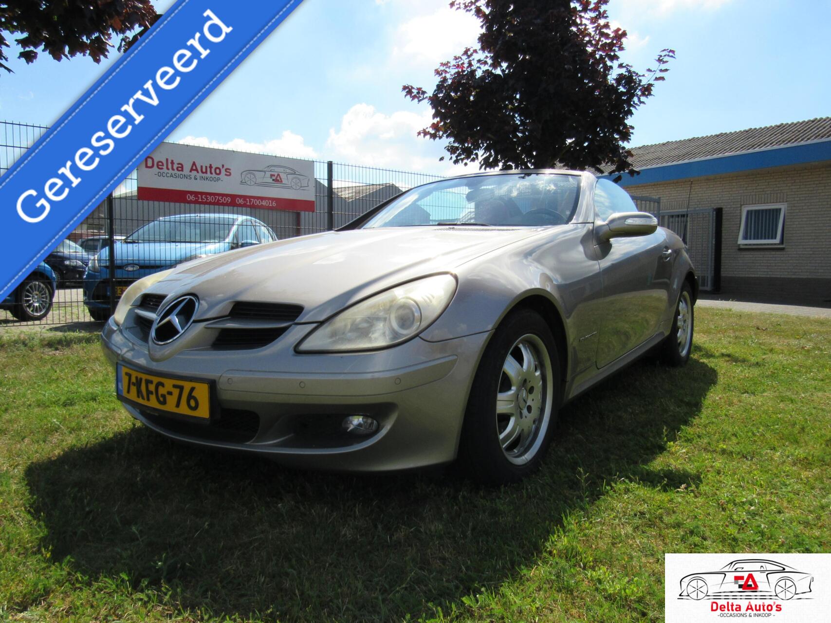 Mercedes-Benz SLK 200 Kompressor 200 K. 2004 - voorkant