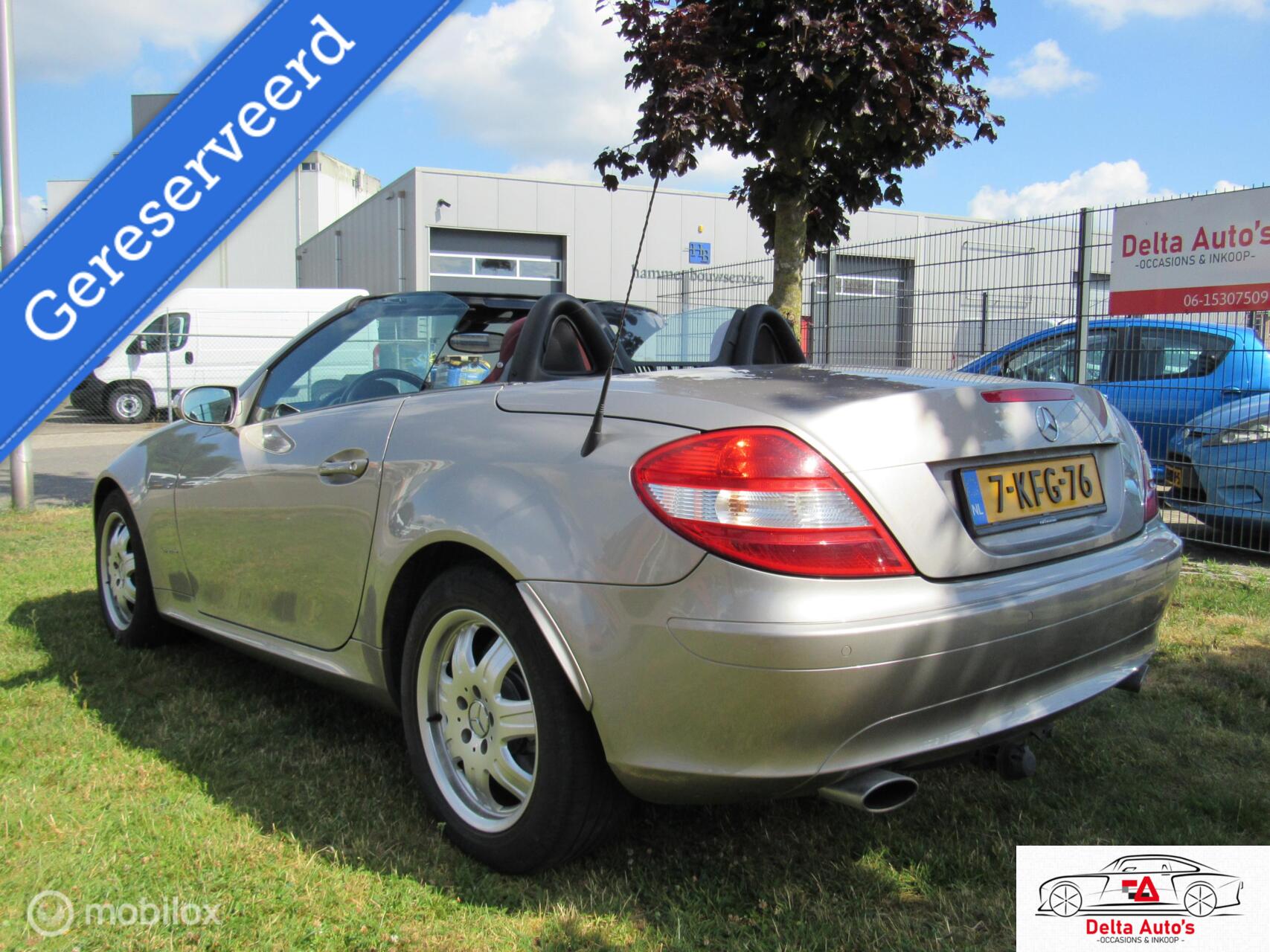 Foto van Mercedes-Benz SLK 200 Kompressor